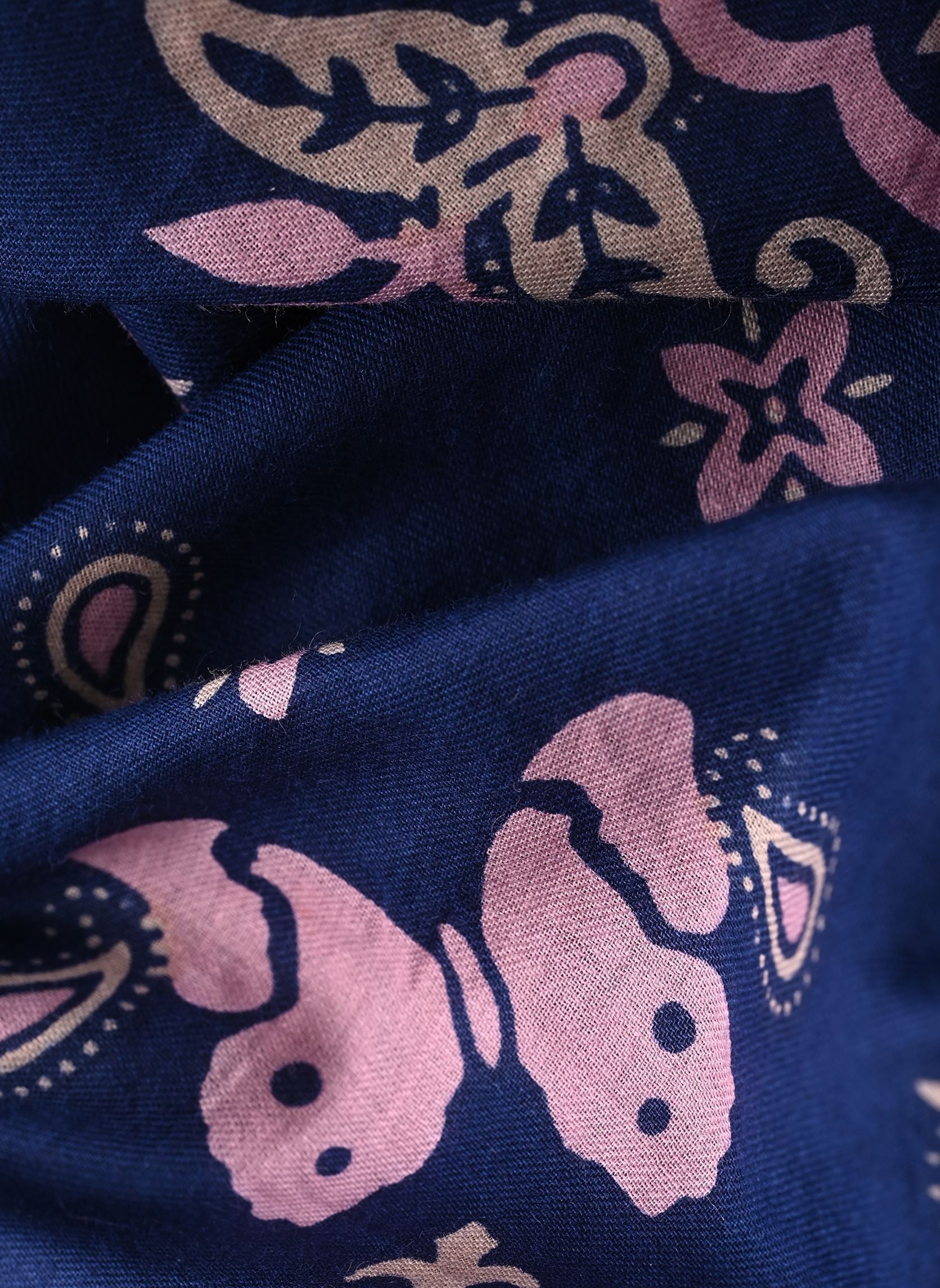 Foulards Alexio femme bleu La Petite Etoile Foulards Alexio femme bleu MARINE