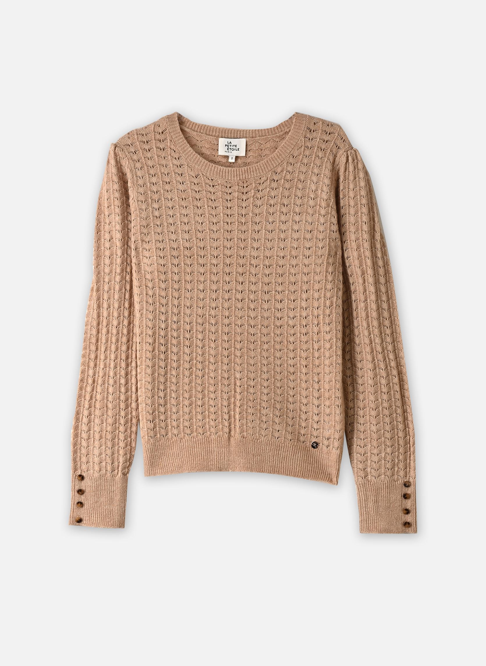 Truien Moska dames beige La Petite Etoile Truien Moska dames beige BEIGE