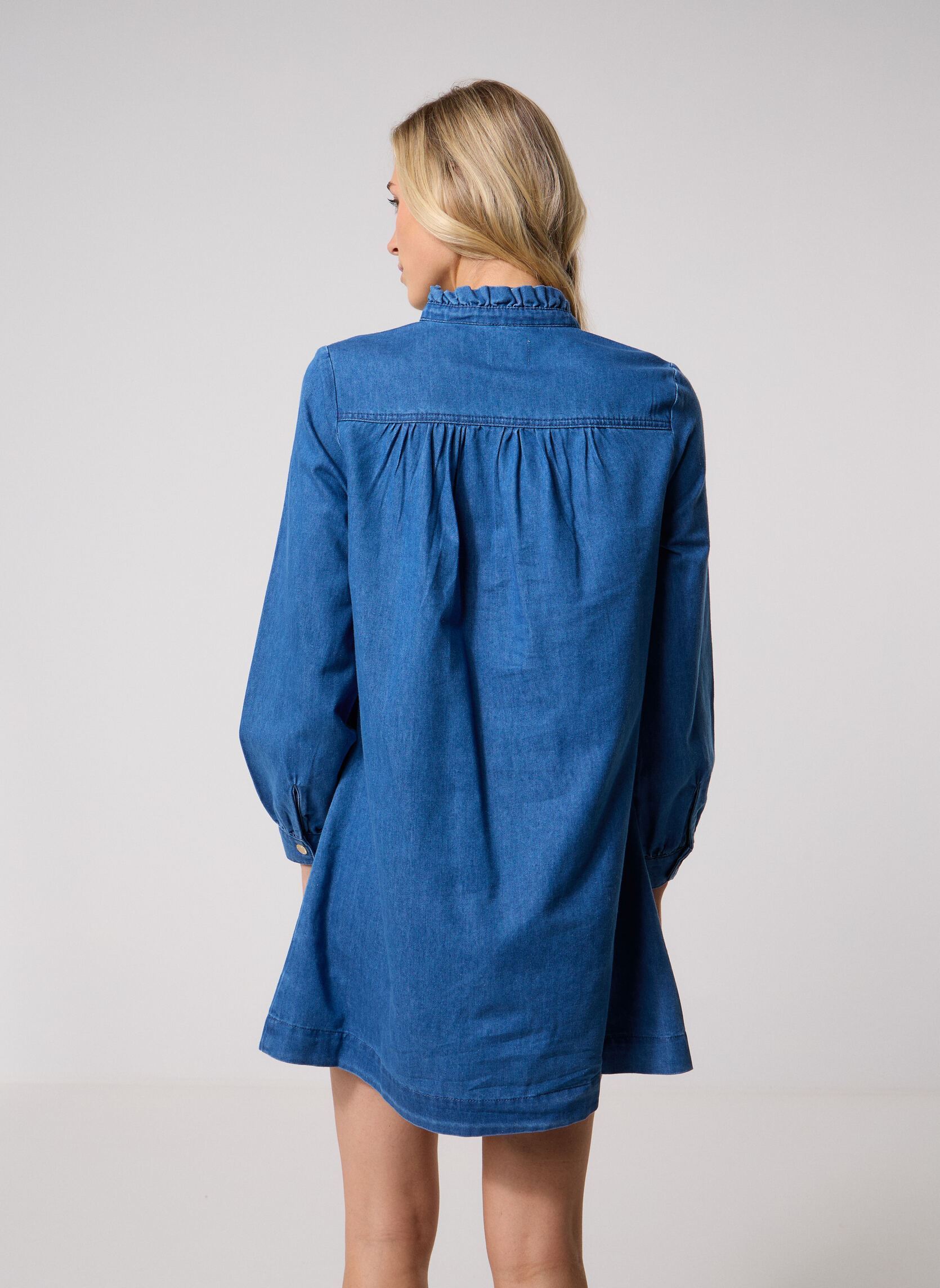 Hemdkleider Rayana damen blau La Petite Etoile Hemdkleider Rayana damen blau MEDIUM STONE