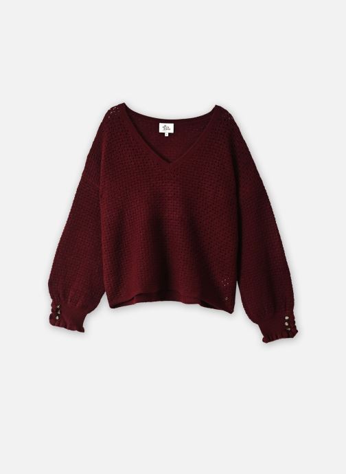 La Petite Etoile Pulls Mandine femme bordeaux