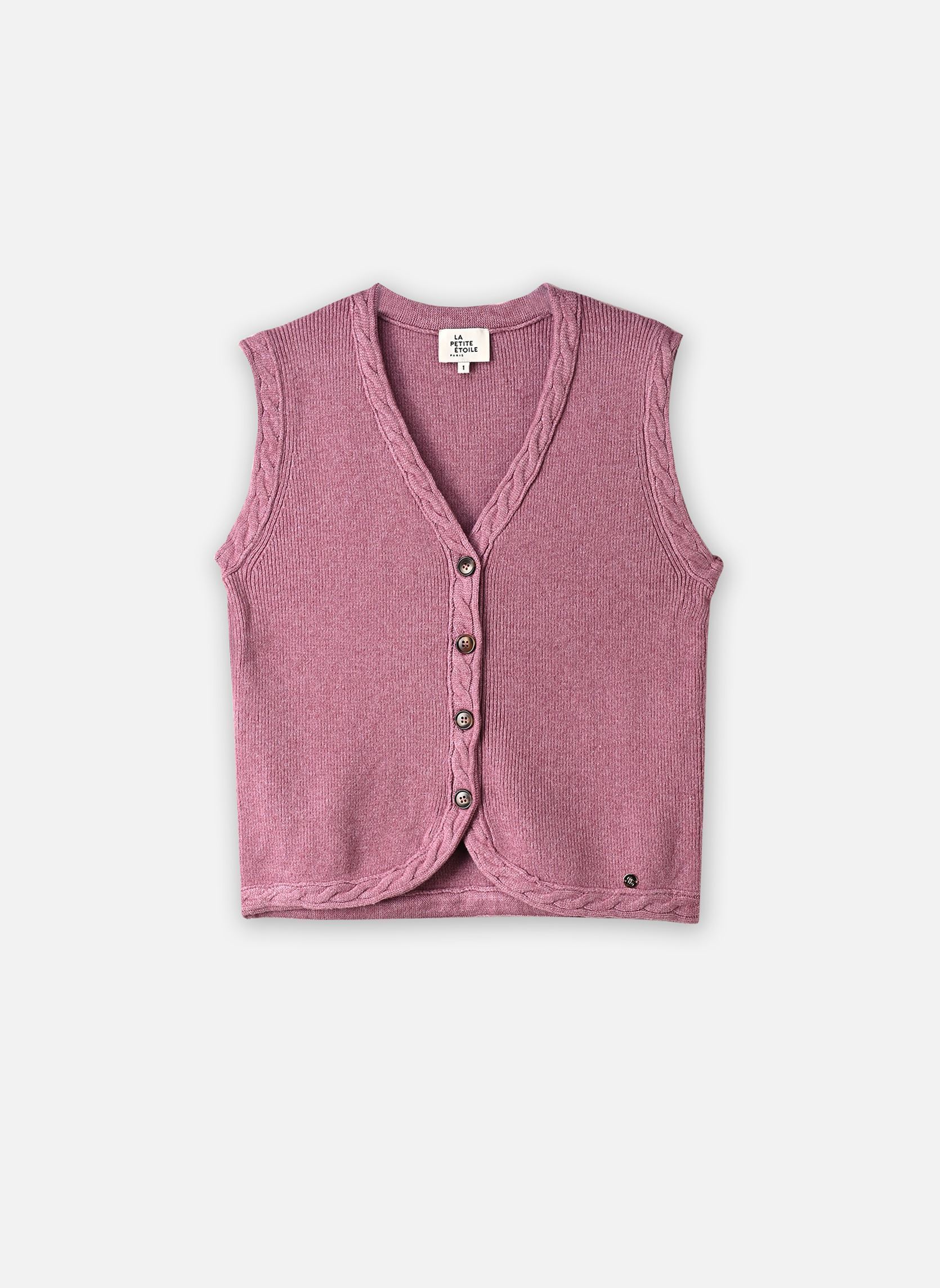 Gilets Melba femme rose La Petite Etoile Gilets Melba femme rose ROSE