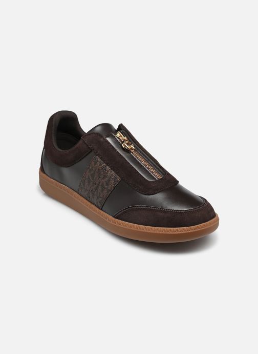 Michael Michael Kors Baskets basses JOVIE ZIP SLIP ON femme marron