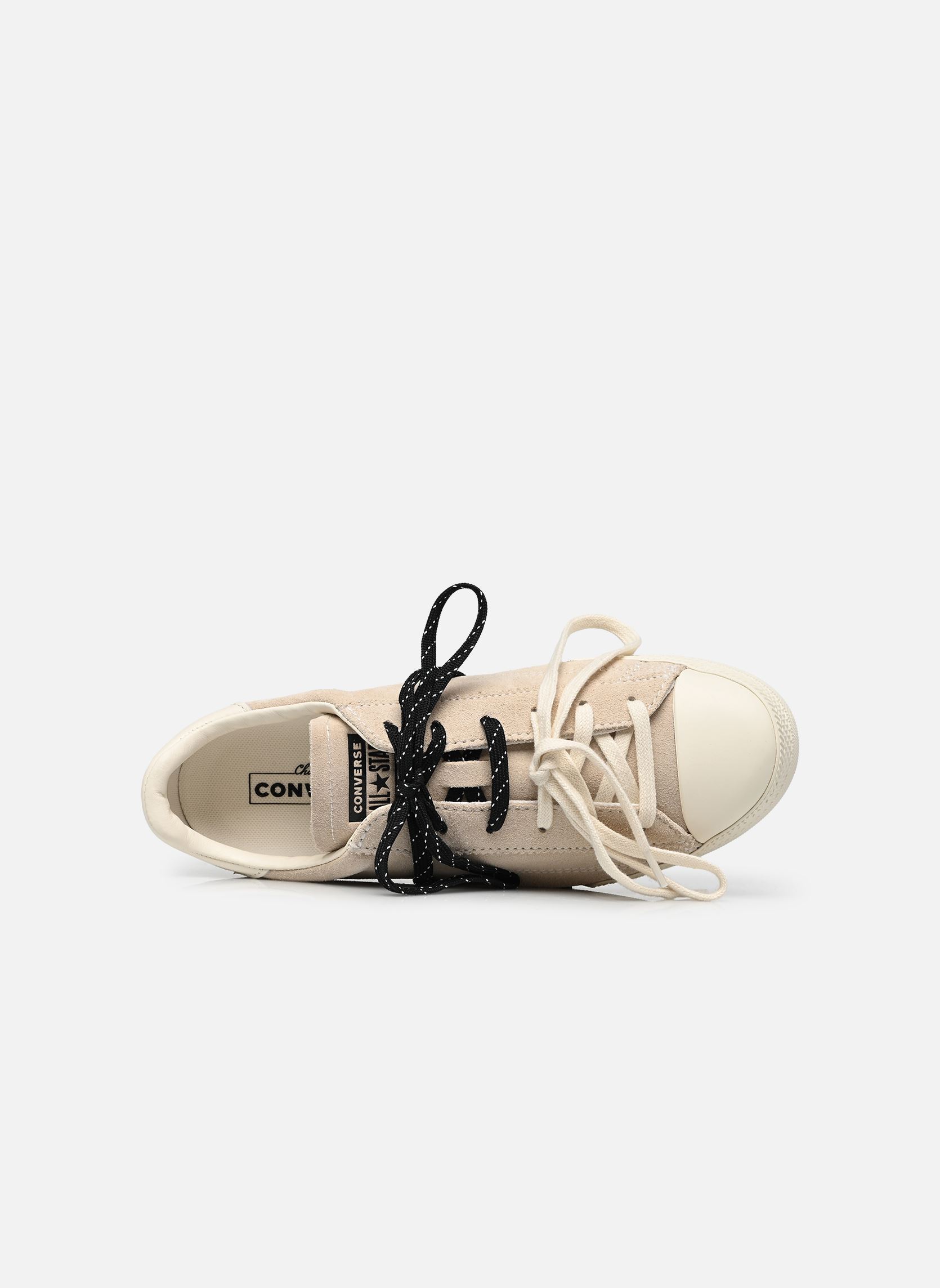 Baskets basses Chuck Taylor Lo Ox blanc Converse Baskets basses Chuck Taylor Lo Ox blanc EGRET/EGRET/BLACK