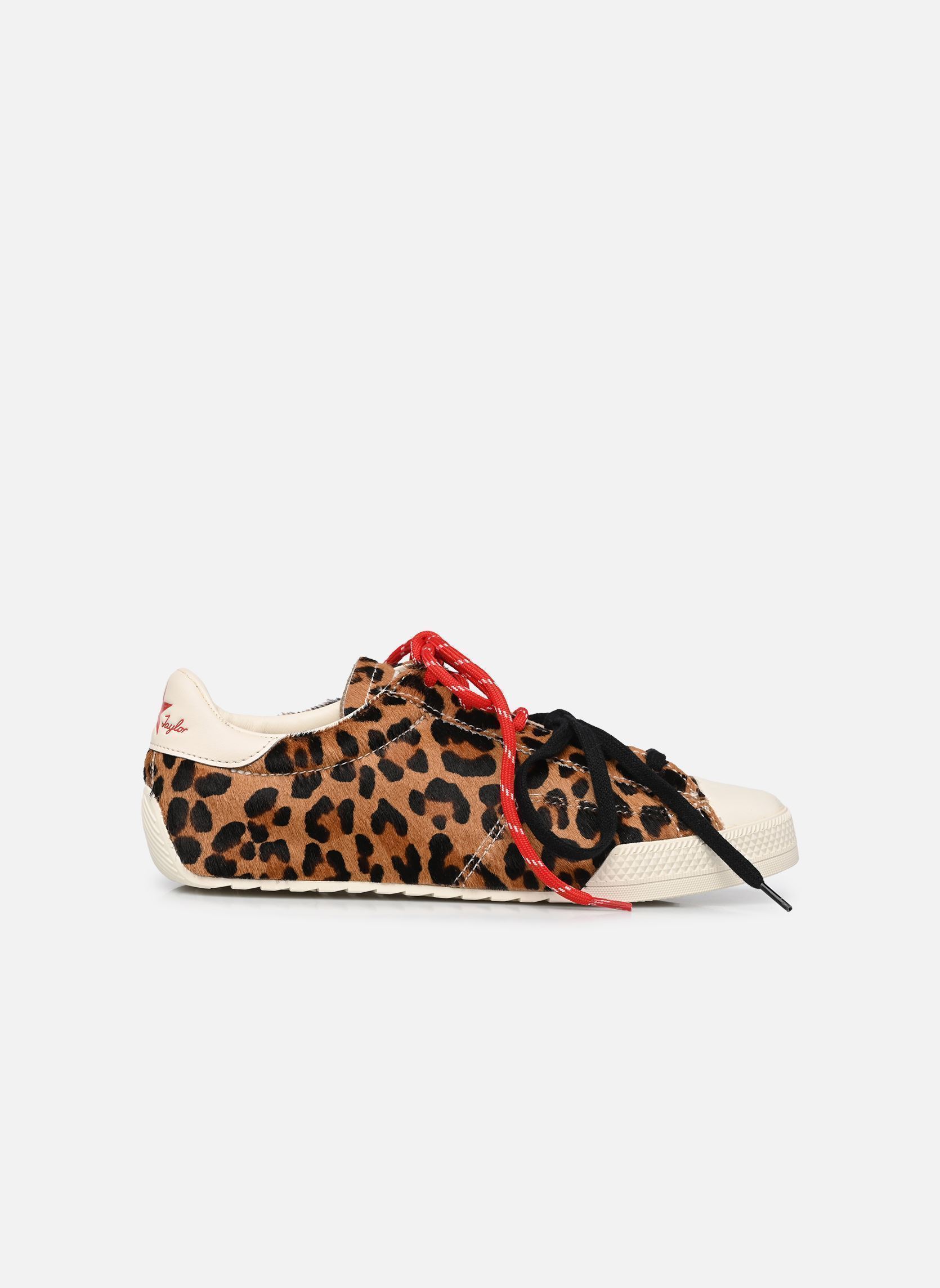 Baskets basses Chuck Taylor Lo Ox marron Converse Baskets basses Chuck Taylor Lo Ox marron BLACK/EGRET/RED
