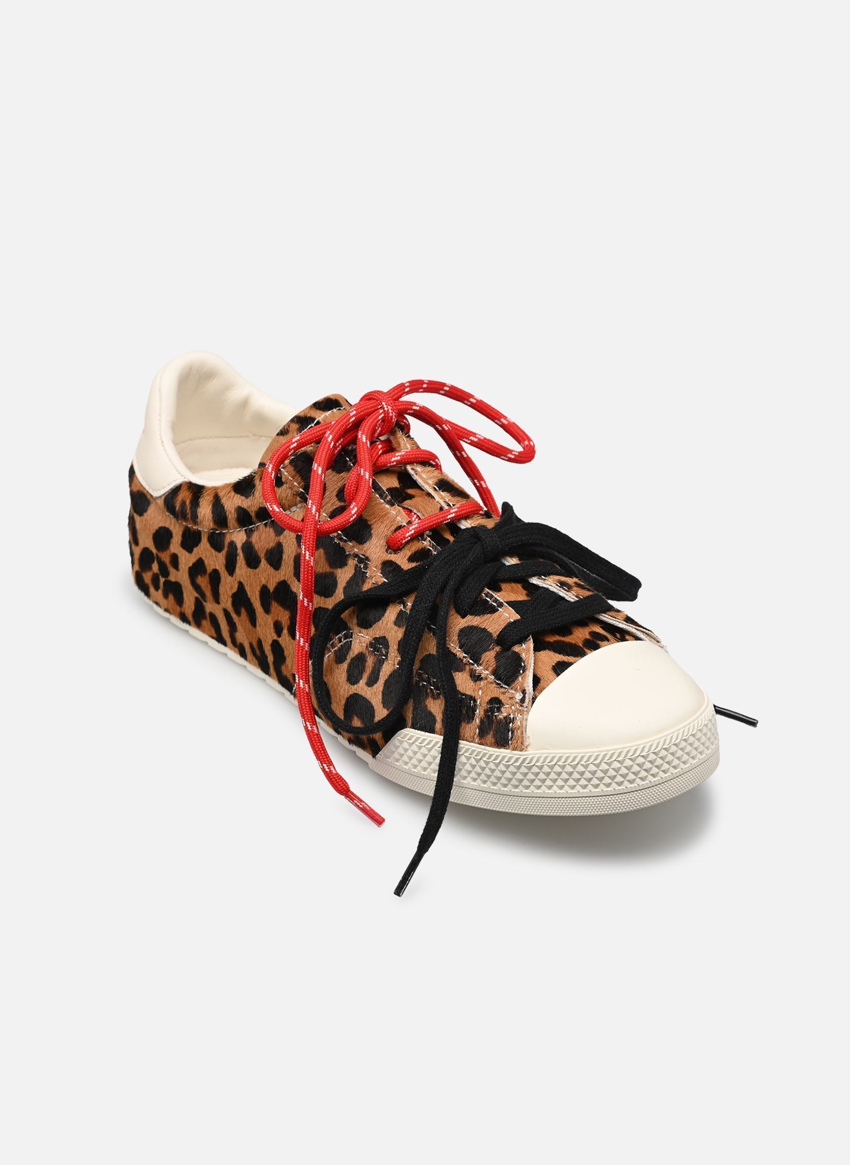 Baskets basses Chuck Taylor Lo Ox marron Converse Baskets basses Chuck Taylor Lo Ox marron BLACK/EGRET/RED