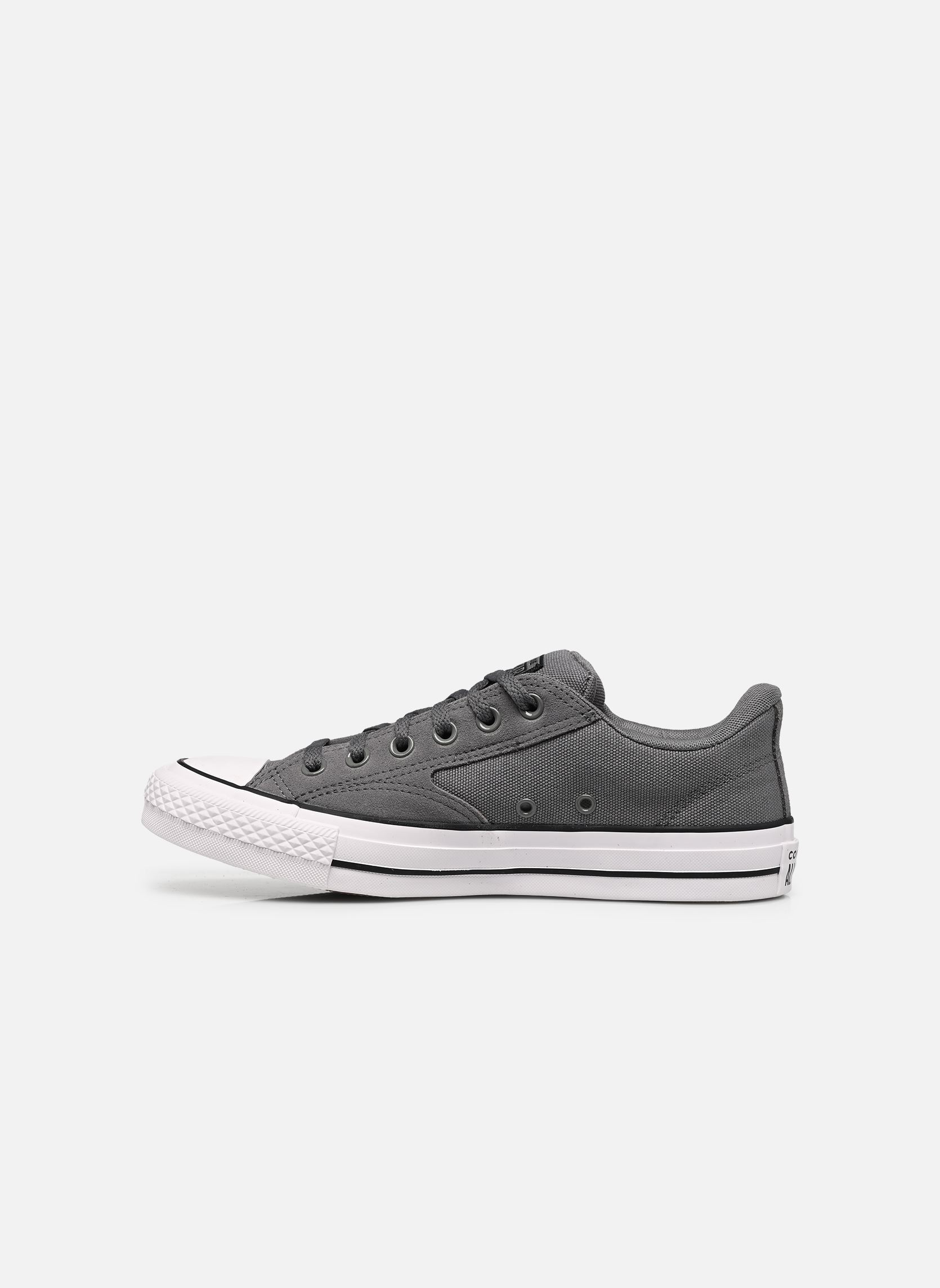 Leinen-Sneaker Chuck Taylor All Star Malden Street Ox grau Converse Leinen-Sneaker Chuck Taylor All Star Malden Street Ox grau DARKER GREY/BLACK