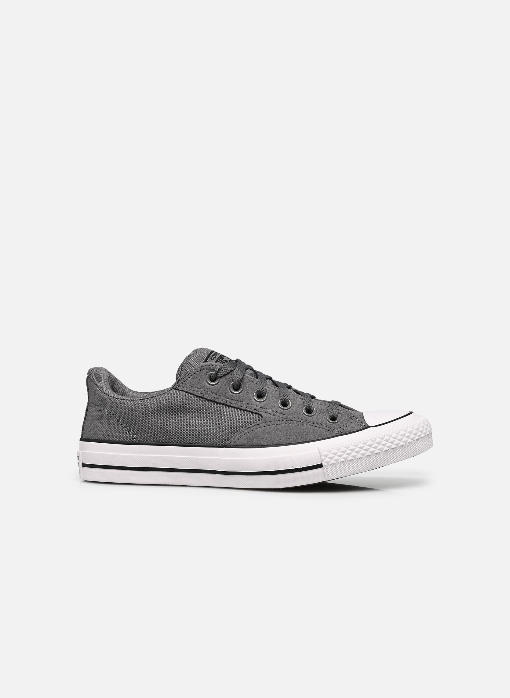Leinen-Sneaker Chuck Taylor All Star Malden Street Ox grau Converse Leinen-Sneaker Chuck Taylor All Star Malden Street Ox grau DARKER GREY/BLACK