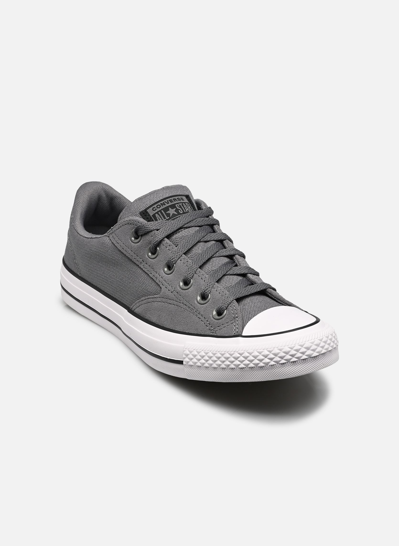 Leinen-Sneaker Chuck Taylor All Star Malden Street Ox grau Converse Leinen-Sneaker Chuck Taylor All Star Malden Street Ox grau DARKER GREY/BLACK