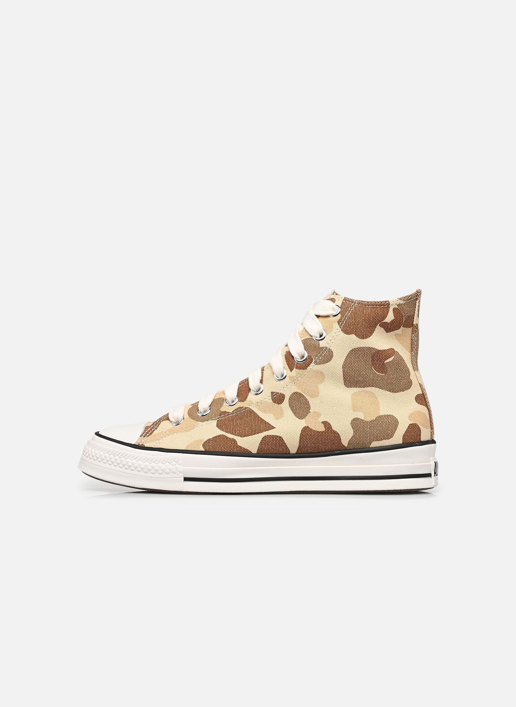 Baskets toile Chuck Taylor Throwback Hi marron Converse Baskets toile Chuck Taylor Throwback Hi marron MISO GLAZE/WARM QUARRY