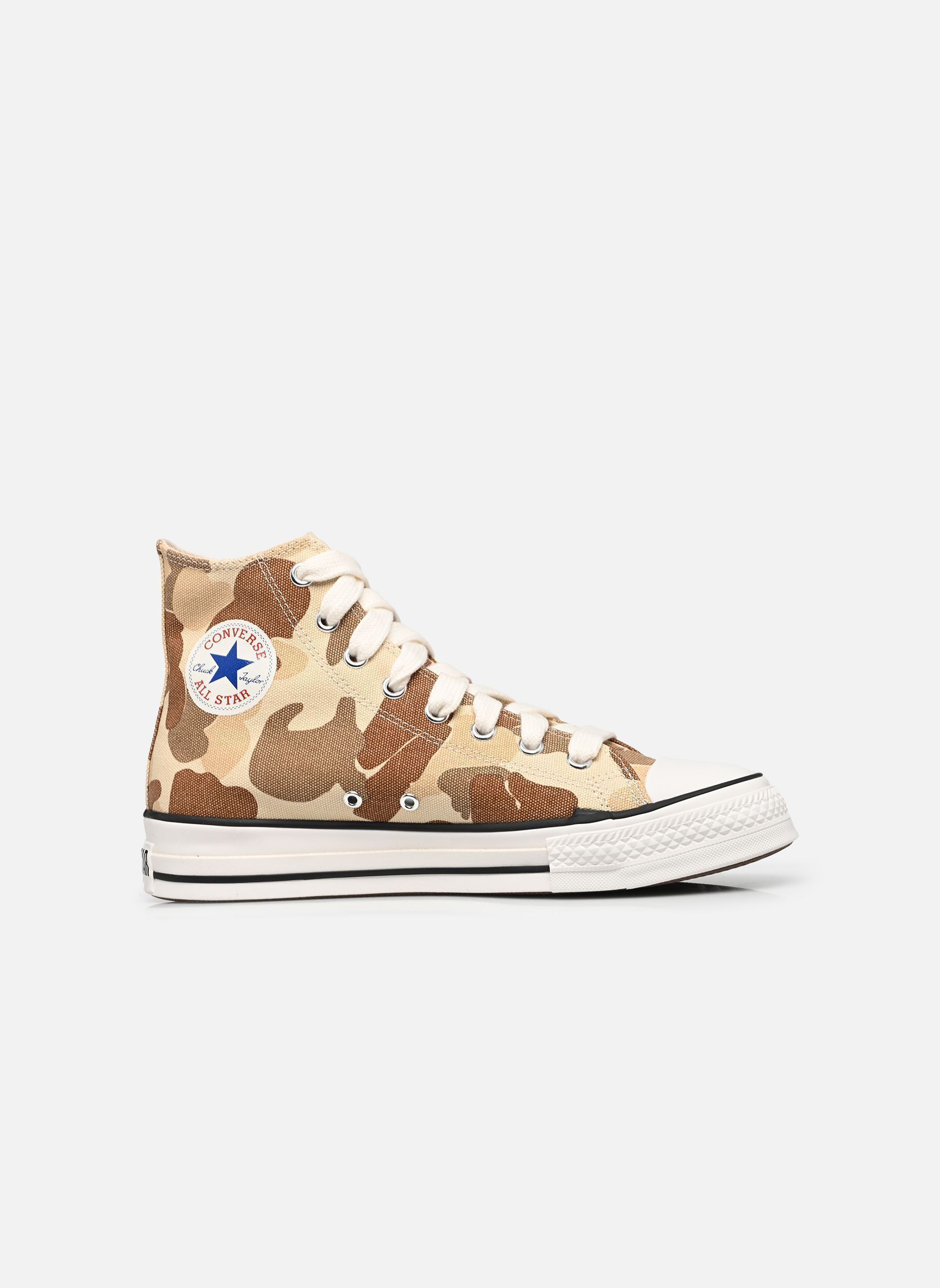 Baskets toile Chuck Taylor Throwback Hi marron Converse Baskets toile Chuck Taylor Throwback Hi marron MISO GLAZE/WARM QUARRY