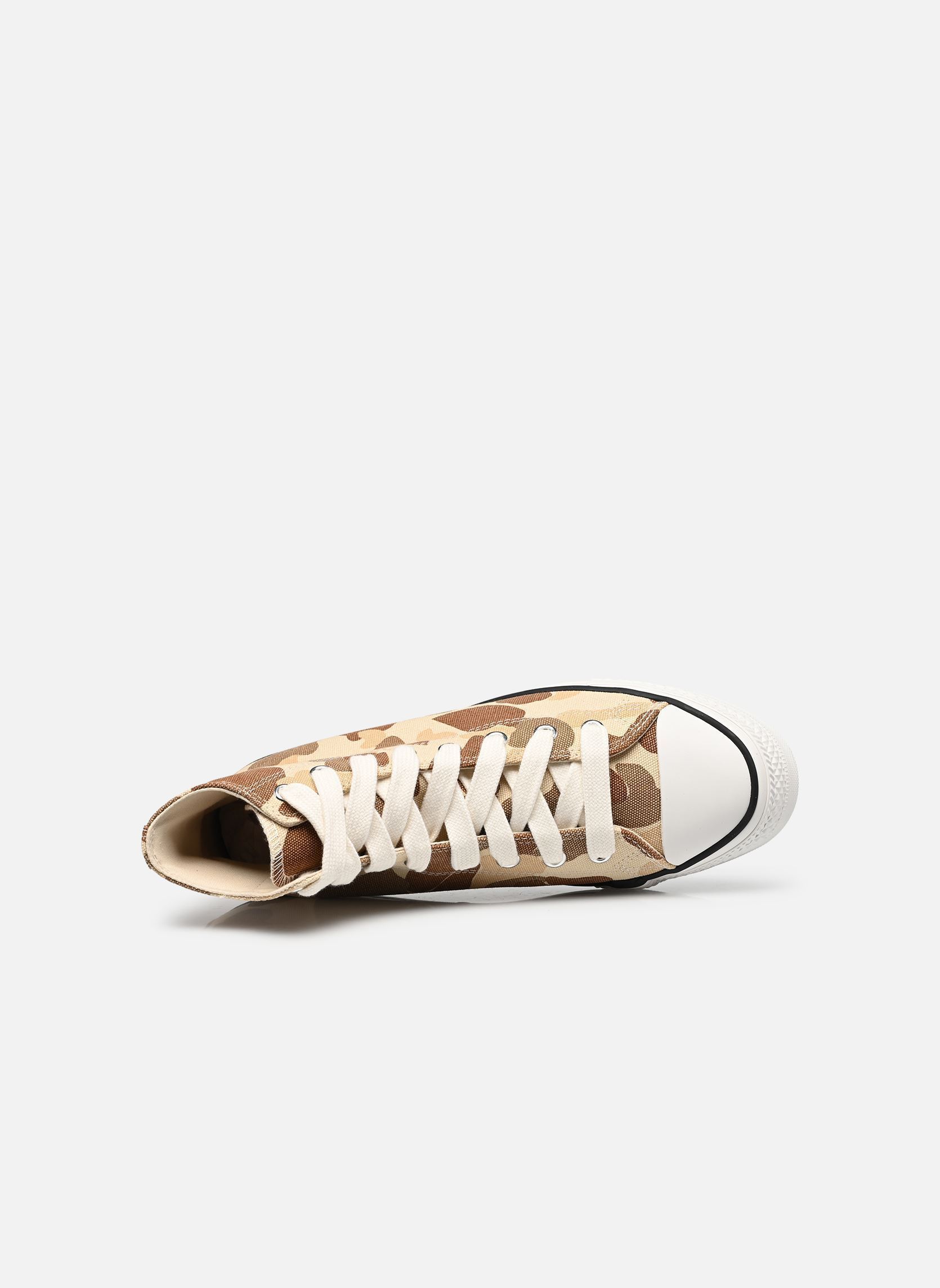 Baskets toile Chuck Taylor Throwback Hi marron Converse Baskets toile Chuck Taylor Throwback Hi marron MISO GLAZE/WARM QUARRY