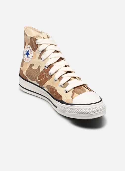 Converse Baskets toile Chuck Taylor Throwback Hi marron