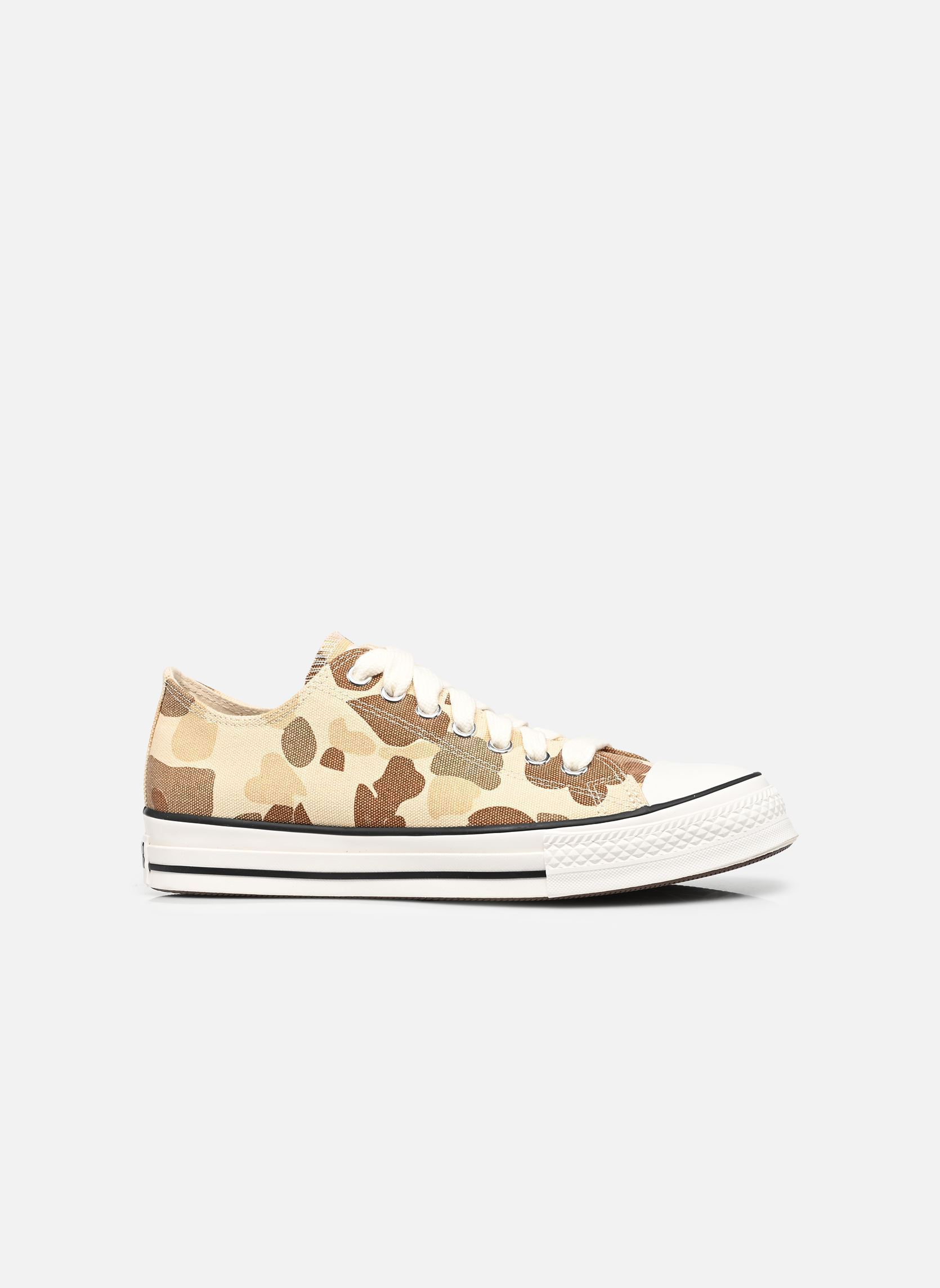 Baskets toile Chuck Taylor Throwback Ox marron Converse Baskets toile Chuck Taylor Throwback Ox marron MISO GLAZE/WARM QUARRY