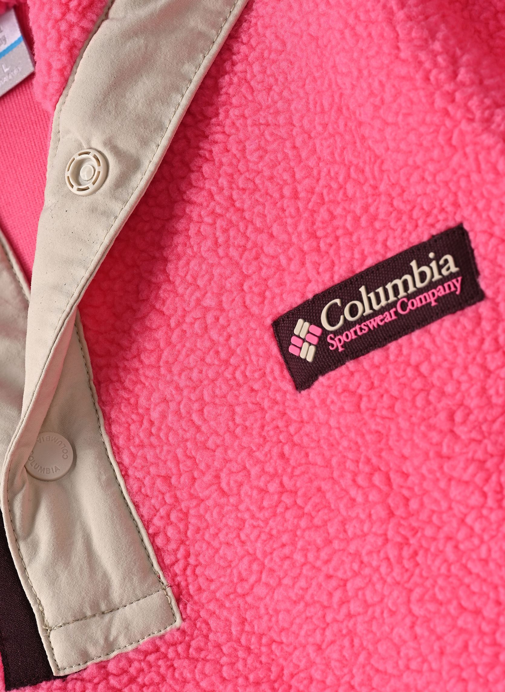 Fleece-Jacken Helvetia™ II Half Snap Fleece K rosa Columbia Fleece-Jacken Helvetia™ II Half Snap Fleece K rosa NICO, DARK STONE