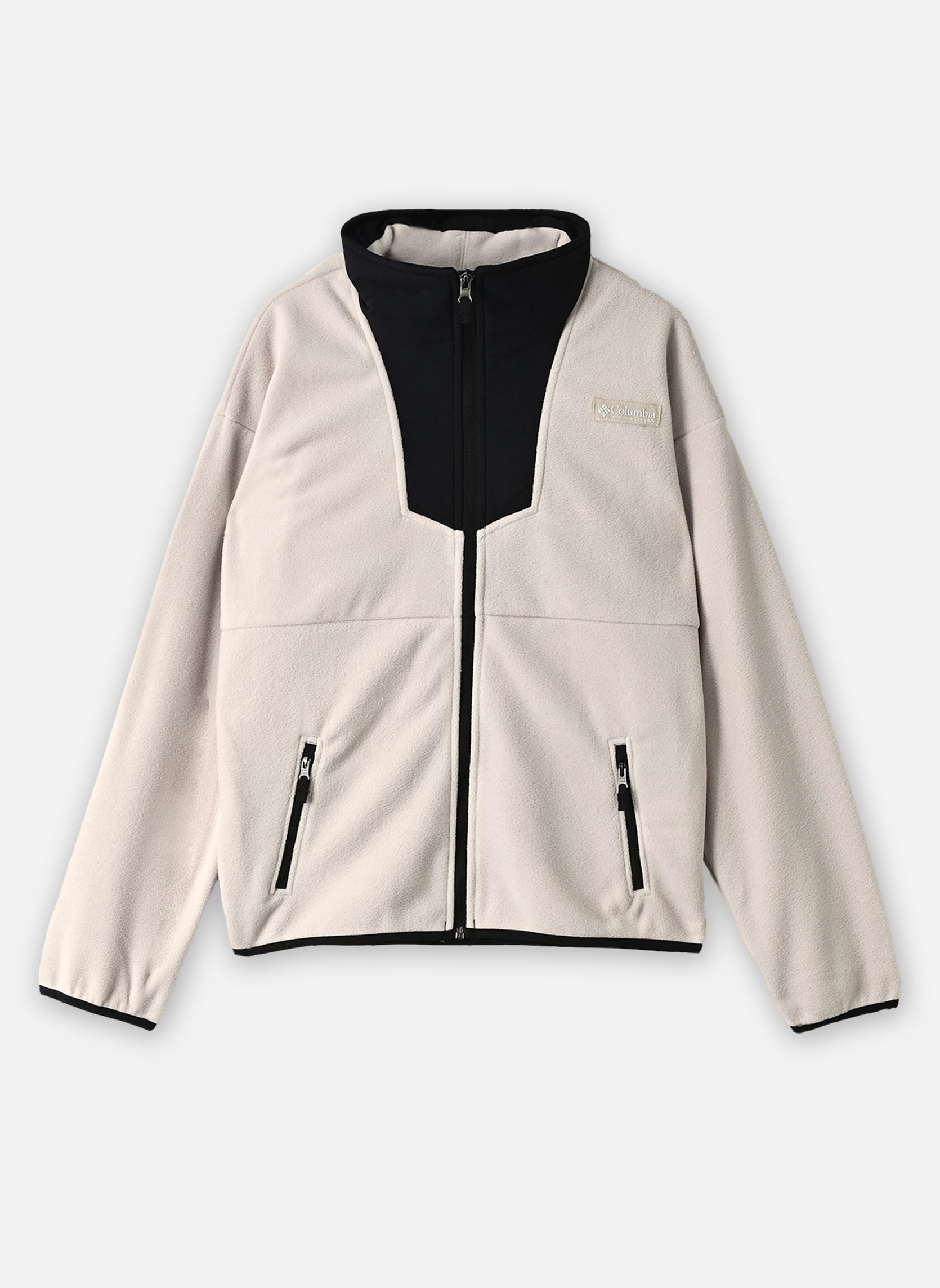 Fleece truien Sequoia Grove™ Full Zip Fleece K jongens wit Columbia Fleece truien Sequoia Grove™ Full Zip Fleece K jongens wit DARK STONE, BLACK