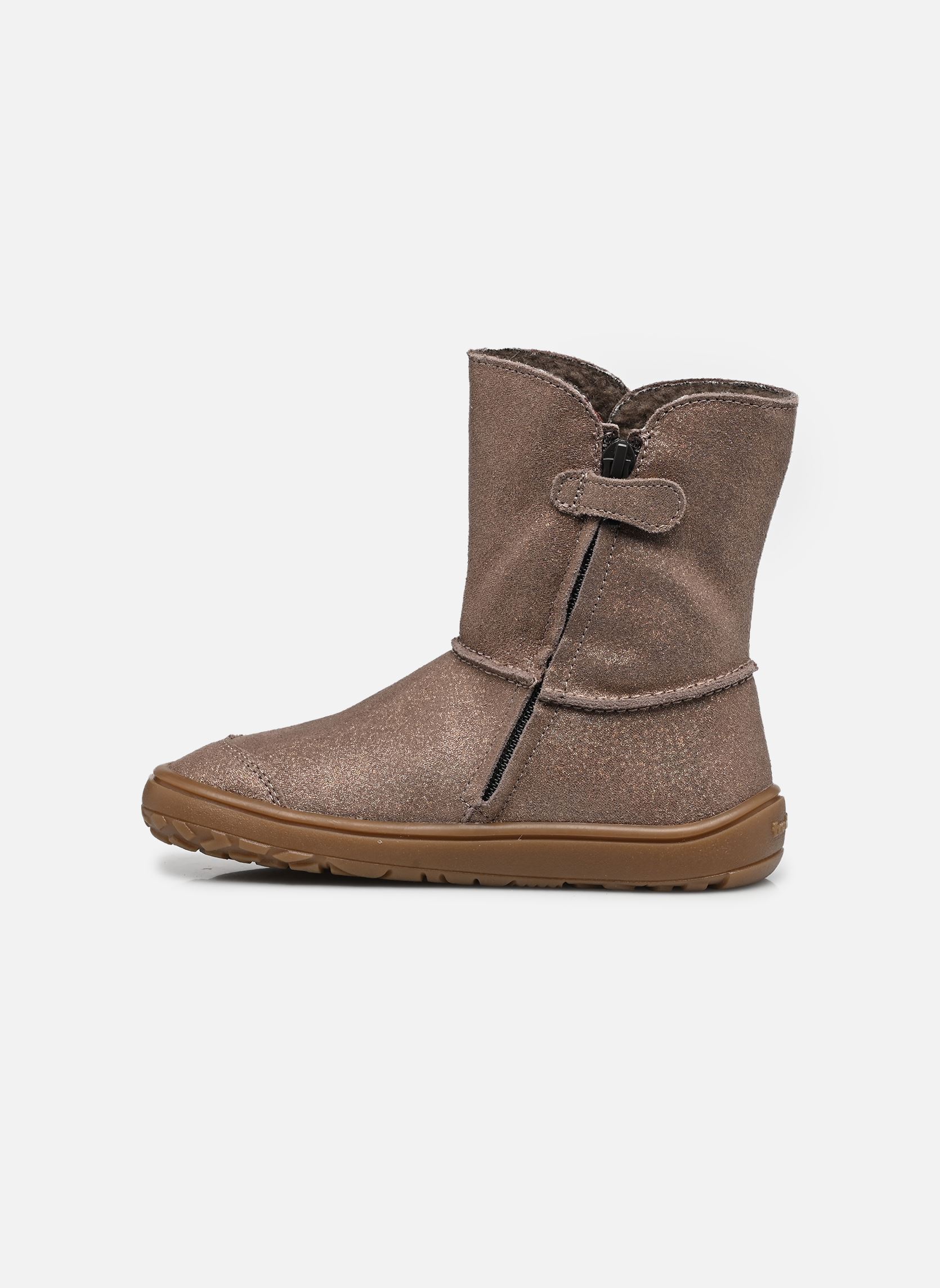 Stiefeletten / Ankle Boots Tex Suede Barefoot mädchen gold und bronze Froddo Stiefeletten / Ankle Boots Tex Suede Barefoot mädchen gold und bronze BRONZE