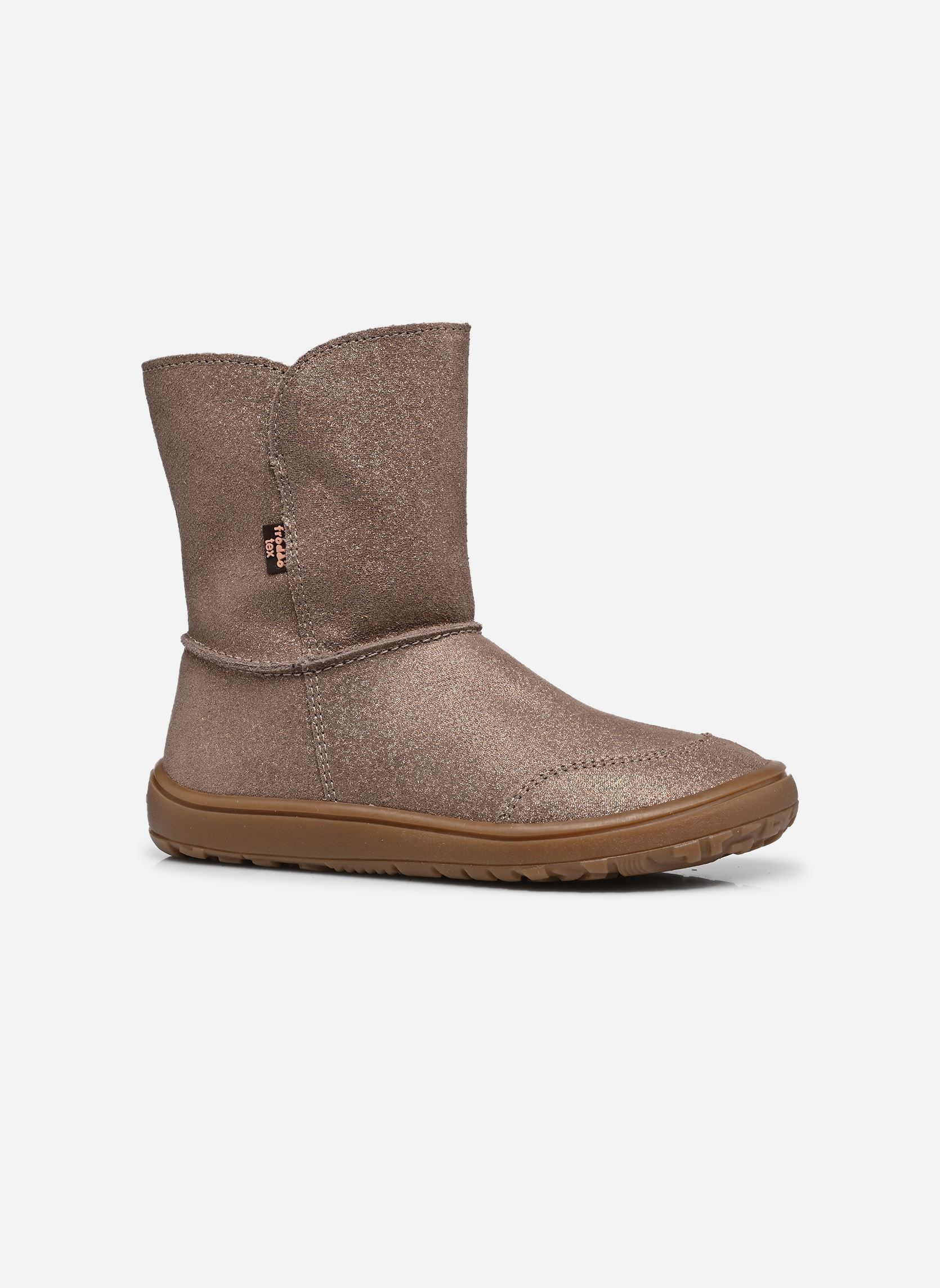 Stiefeletten / Ankle Boots Tex Suede Barefoot mädchen gold und bronze Froddo Stiefeletten / Ankle Boots Tex Suede Barefoot mädchen gold und bronze BRONZE