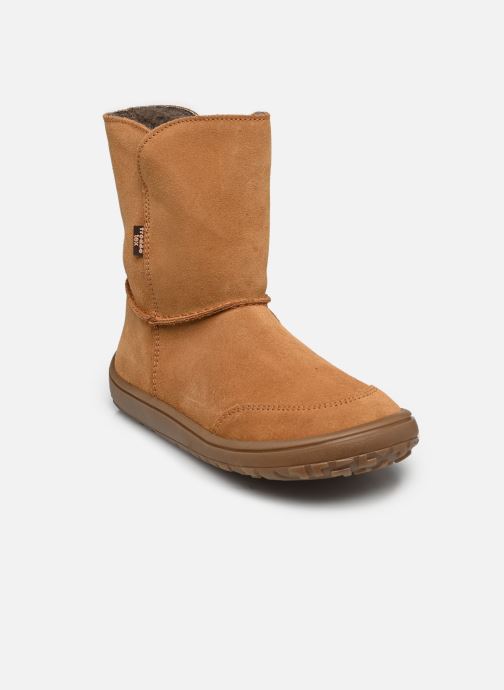 Froddo Bottines Tex Suede Barefoot fille marron