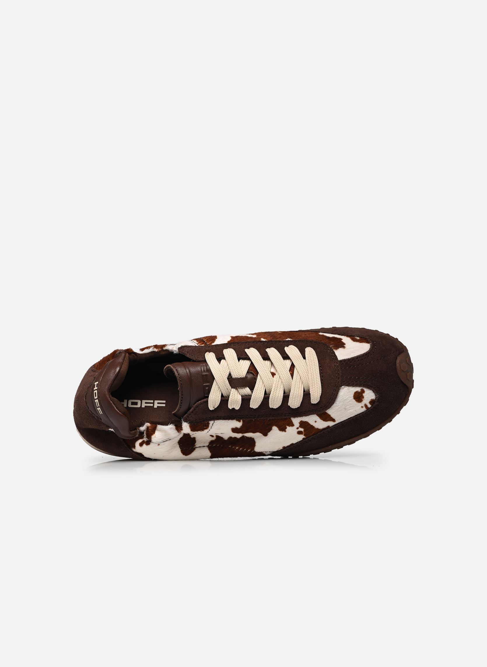Baskets basses BRIDGE COW PRINT femme marron Hoff Baskets basses BRIDGE COW PRINT femme marron BROWN