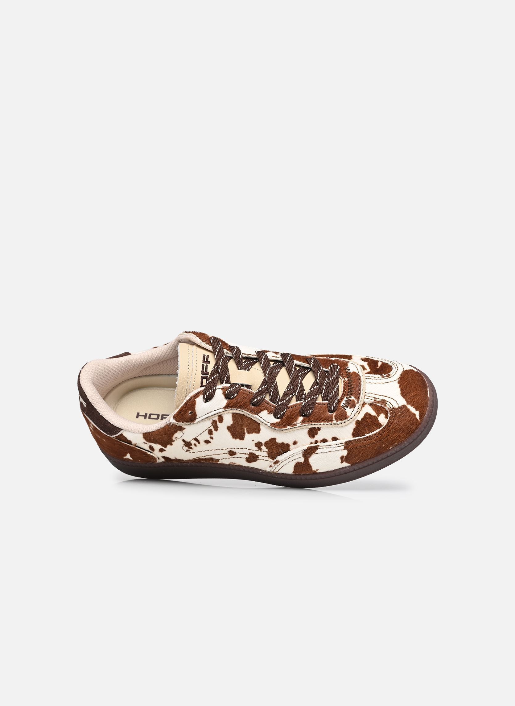 Baskets basses PARK COW PRINT femme marron Hoff Baskets basses PARK COW PRINT femme marron ANIMAL PRINT