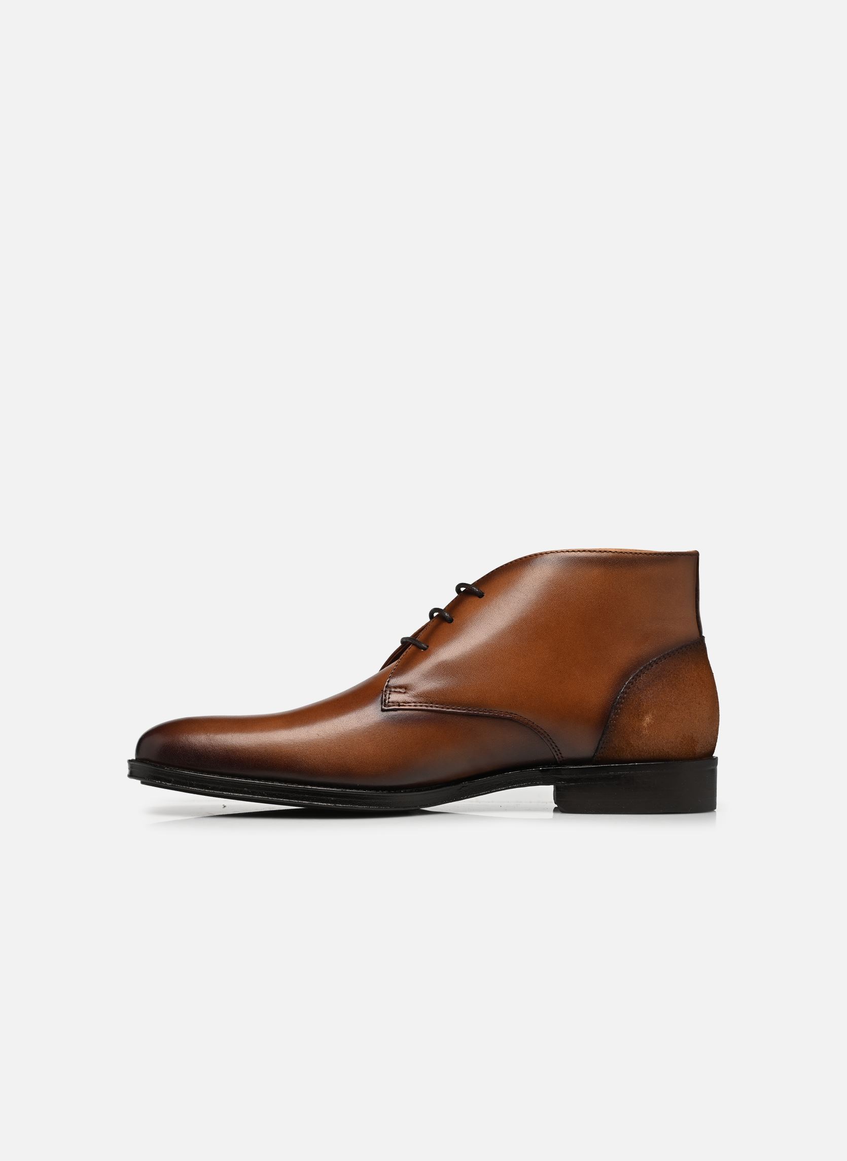 Bottines à lacets FOSSAN homme marron Kost Bottines à lacets FOSSAN homme marron CARAMEL