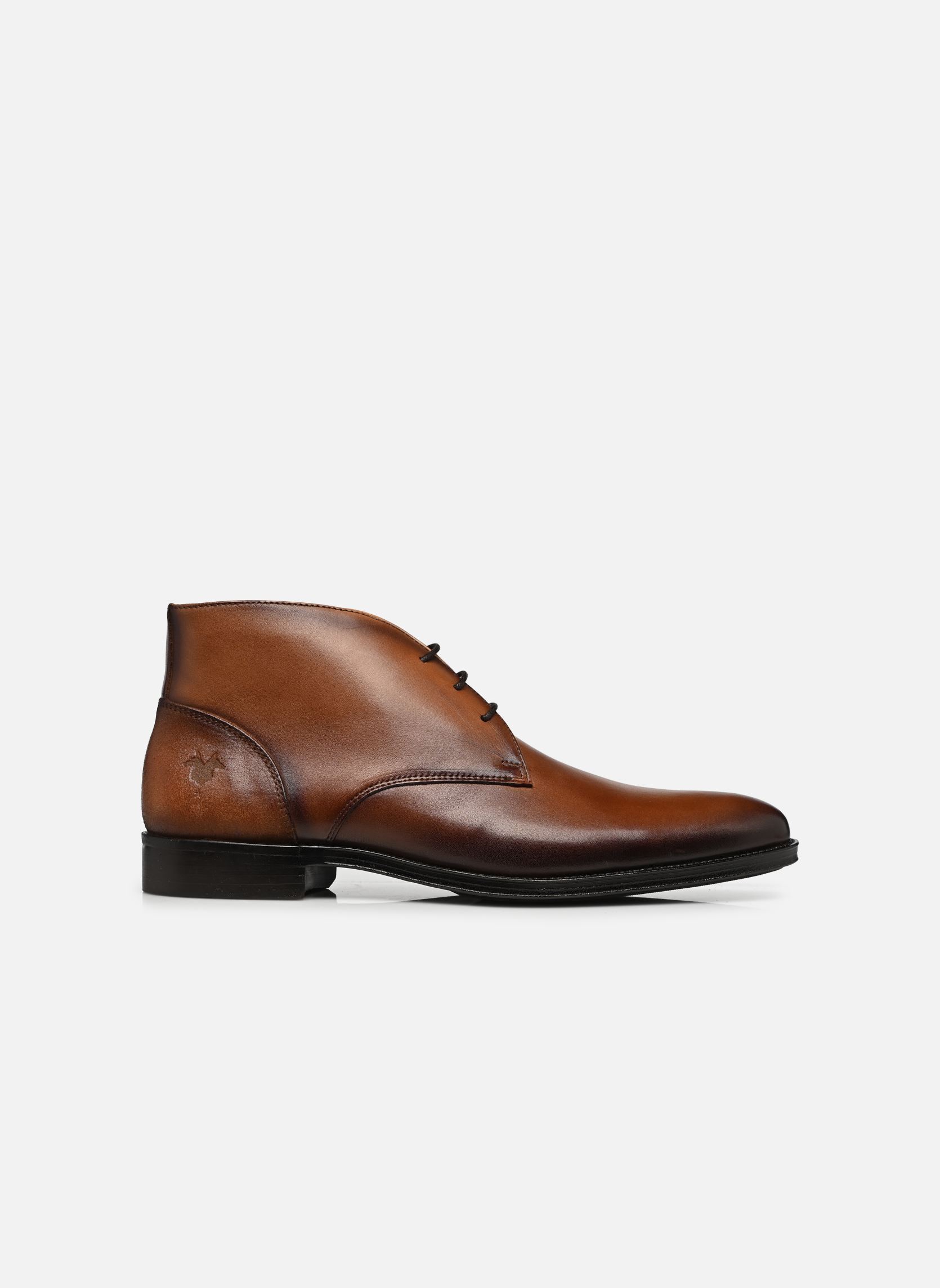 Bottines à lacets FOSSAN homme marron Kost Bottines à lacets FOSSAN homme marron CARAMEL