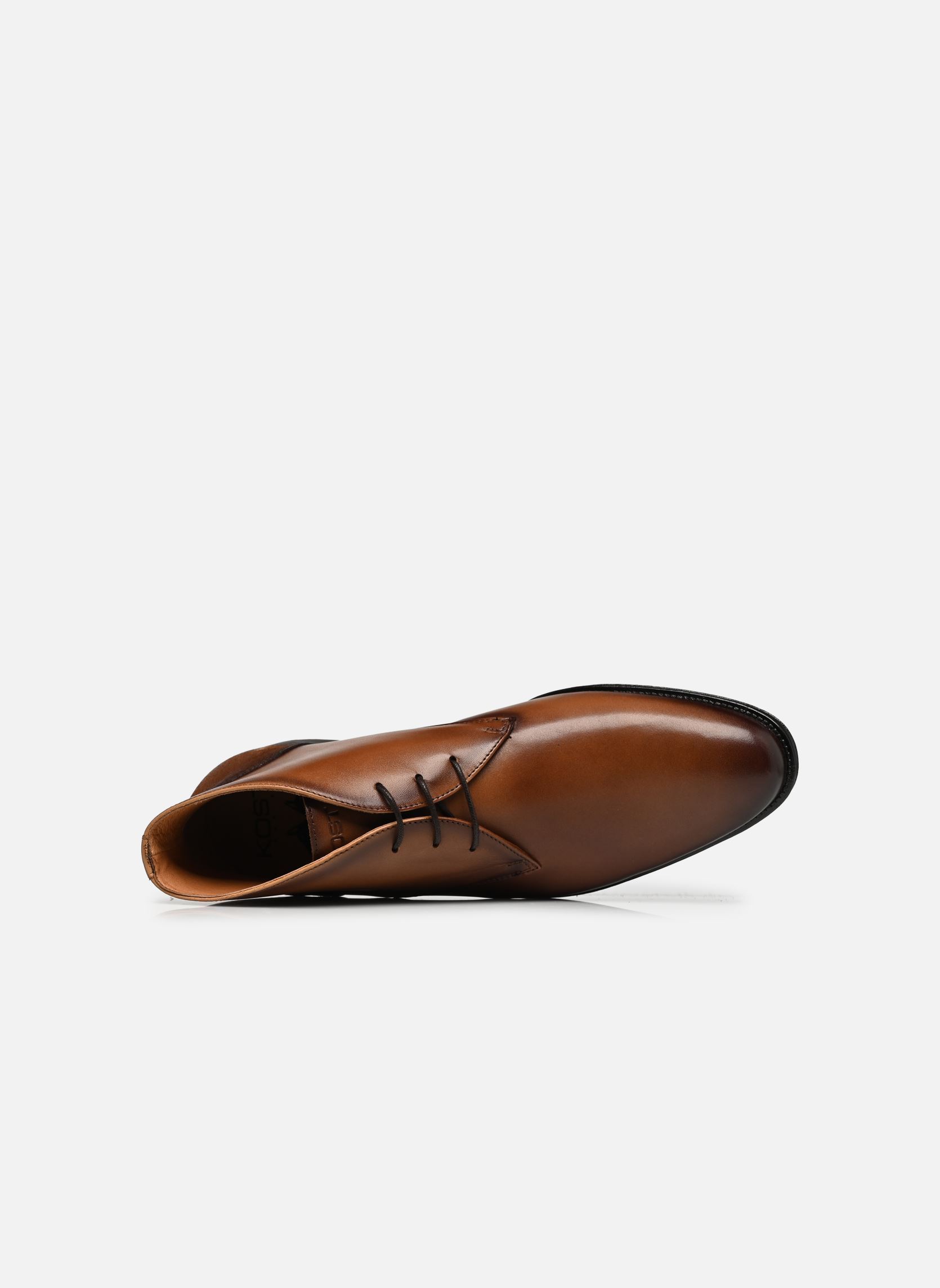 Bottines à lacets FOSSAN homme marron Kost Bottines à lacets FOSSAN homme marron CARAMEL
