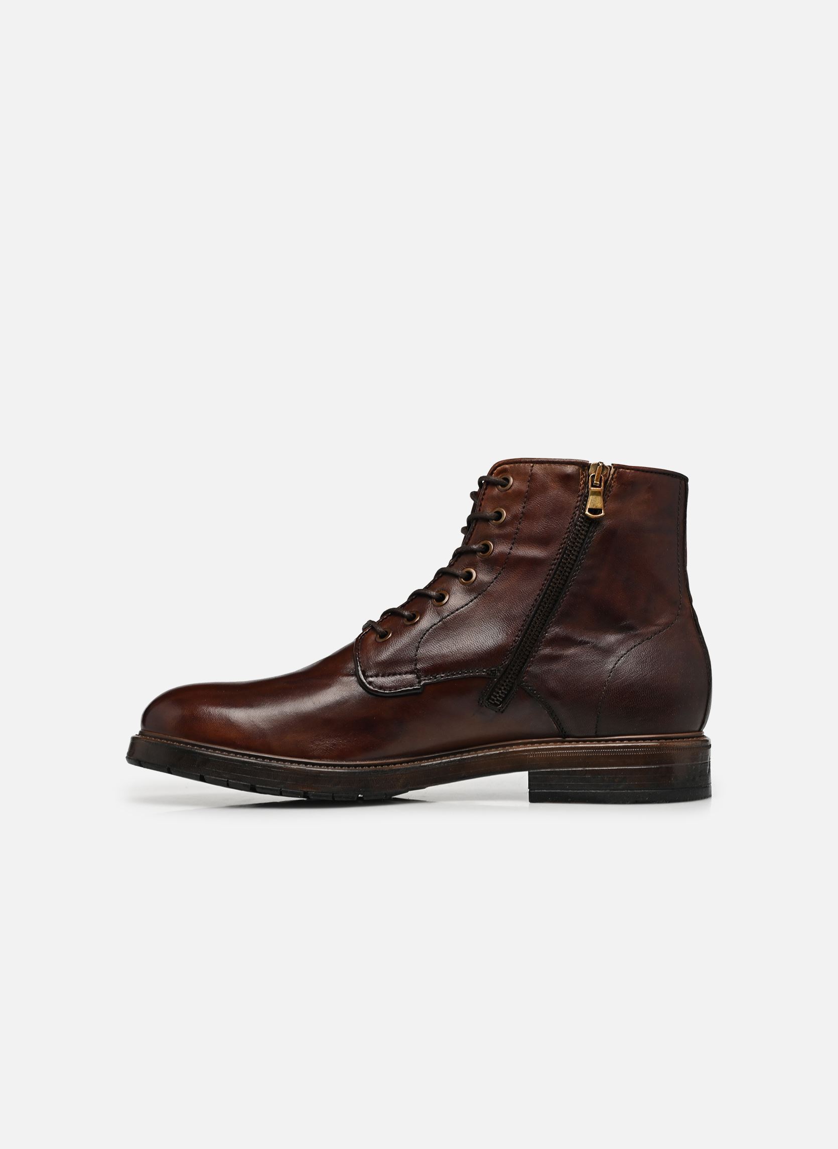 Bottines et boots SNAKE D homme marron Kost Bottines et boots SNAKE D homme marron COGNAC