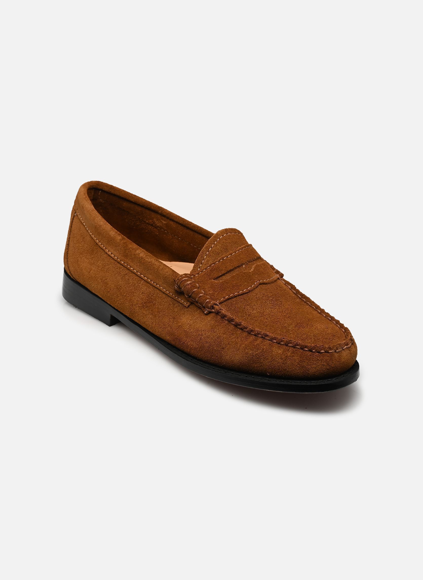 Loafer WEEJUN WMN Penny Suede damen braun G.H. Bass Loafer WEEJUN WMN Penny Suede damen braun MID BROWN SUEDE