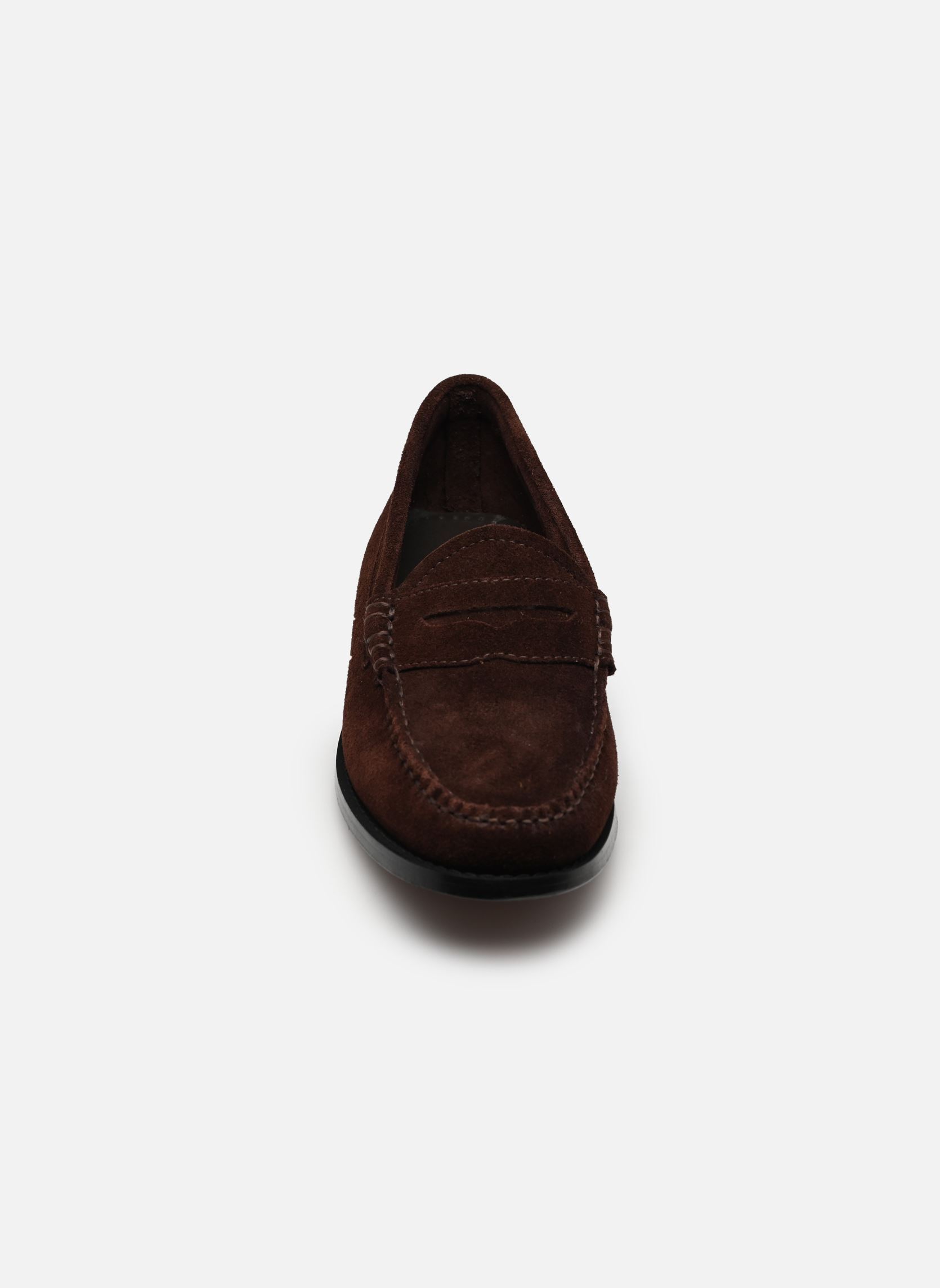 Mocassins WEEJUN WMN Penny Suede femme marron G.H. Bass Mocassins WEEJUN WMN Penny Suede femme marron CHOCOLATE SUEDE