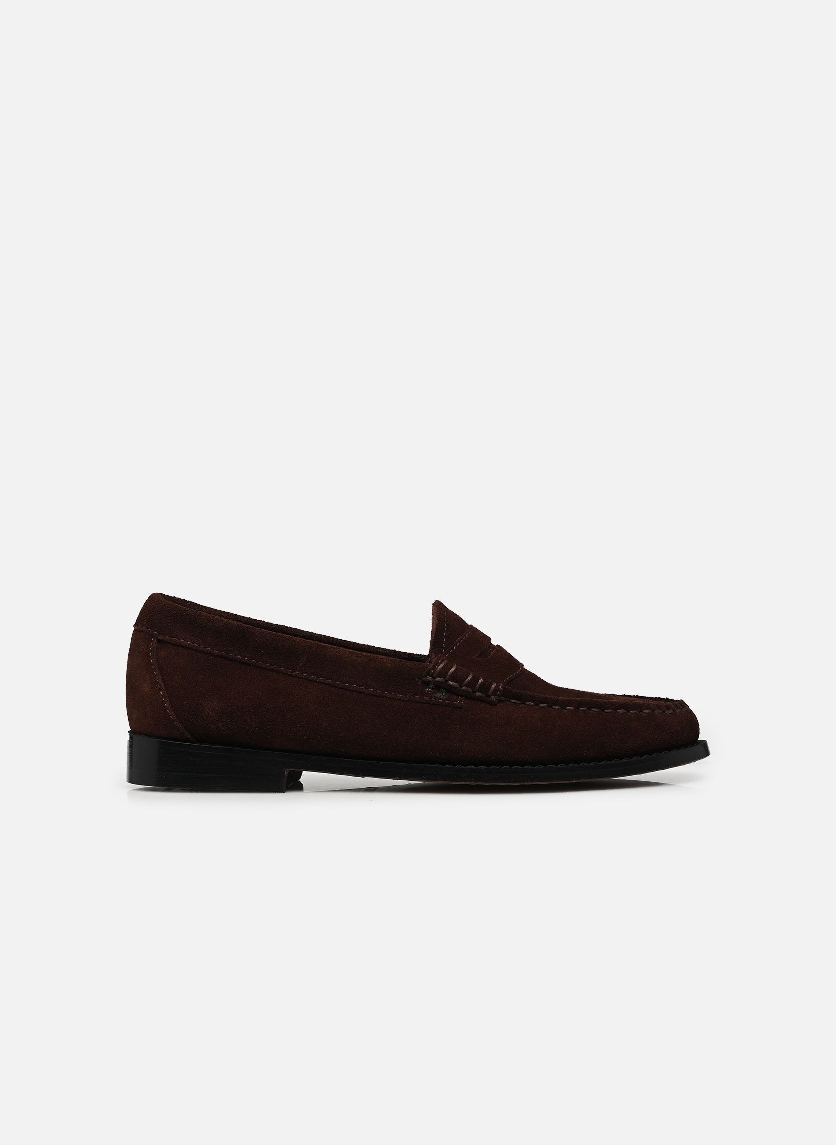 Mocassins WEEJUN WMN Penny Suede femme marron G.H. Bass Mocassins WEEJUN WMN Penny Suede femme marron CHOCOLATE SUEDE
