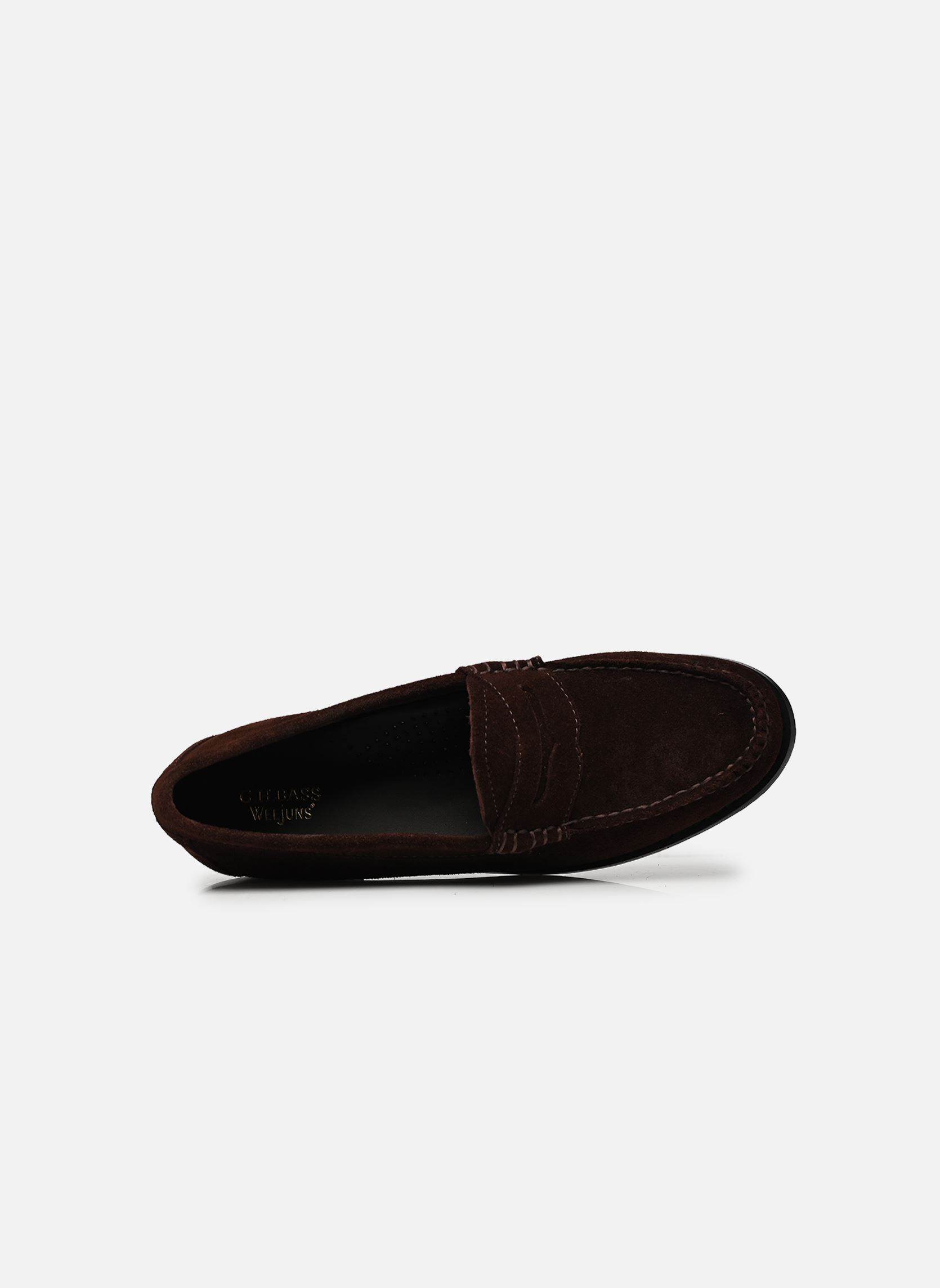 Mocassins WEEJUN WMN Penny Suede femme marron G.H. Bass Mocassins WEEJUN WMN Penny Suede femme marron CHOCOLATE SUEDE