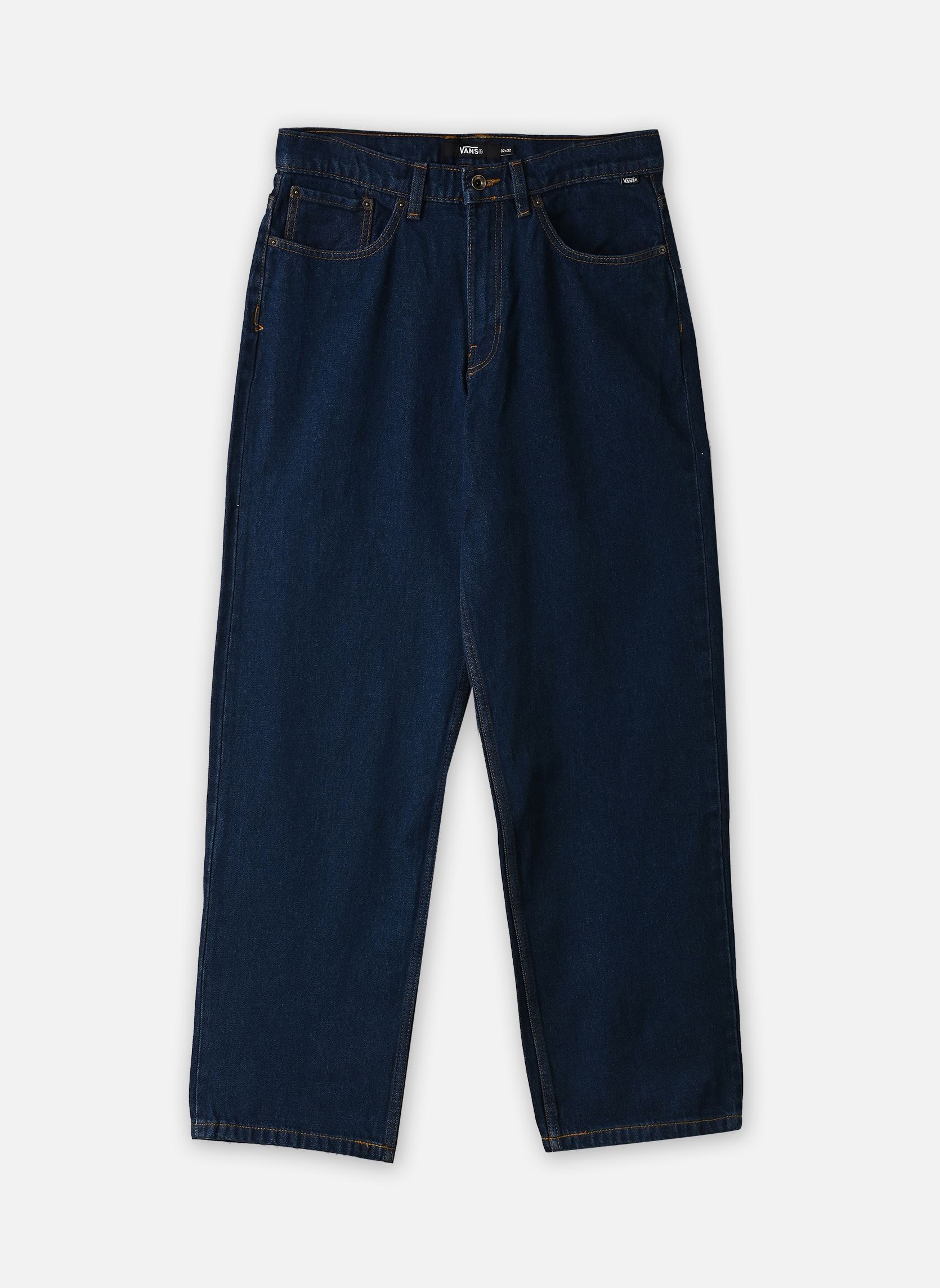 Jeans droit Check-5 Loose Denim Pant Adult homme marine Vans Jeans droit Check-5 Loose Denim Pant Adult homme marine DARK RINSE