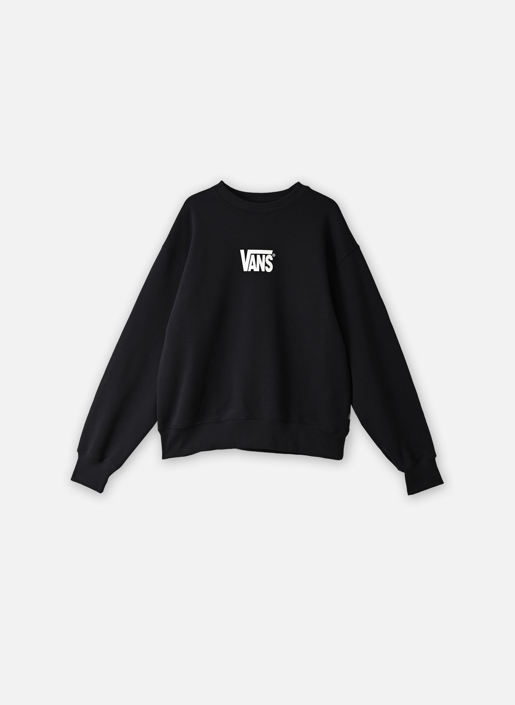 Sweats Stretch Logo Crew Adult homme noir Vans Sweats Stretch Logo Crew Adult homme noir BLACK/WHITE