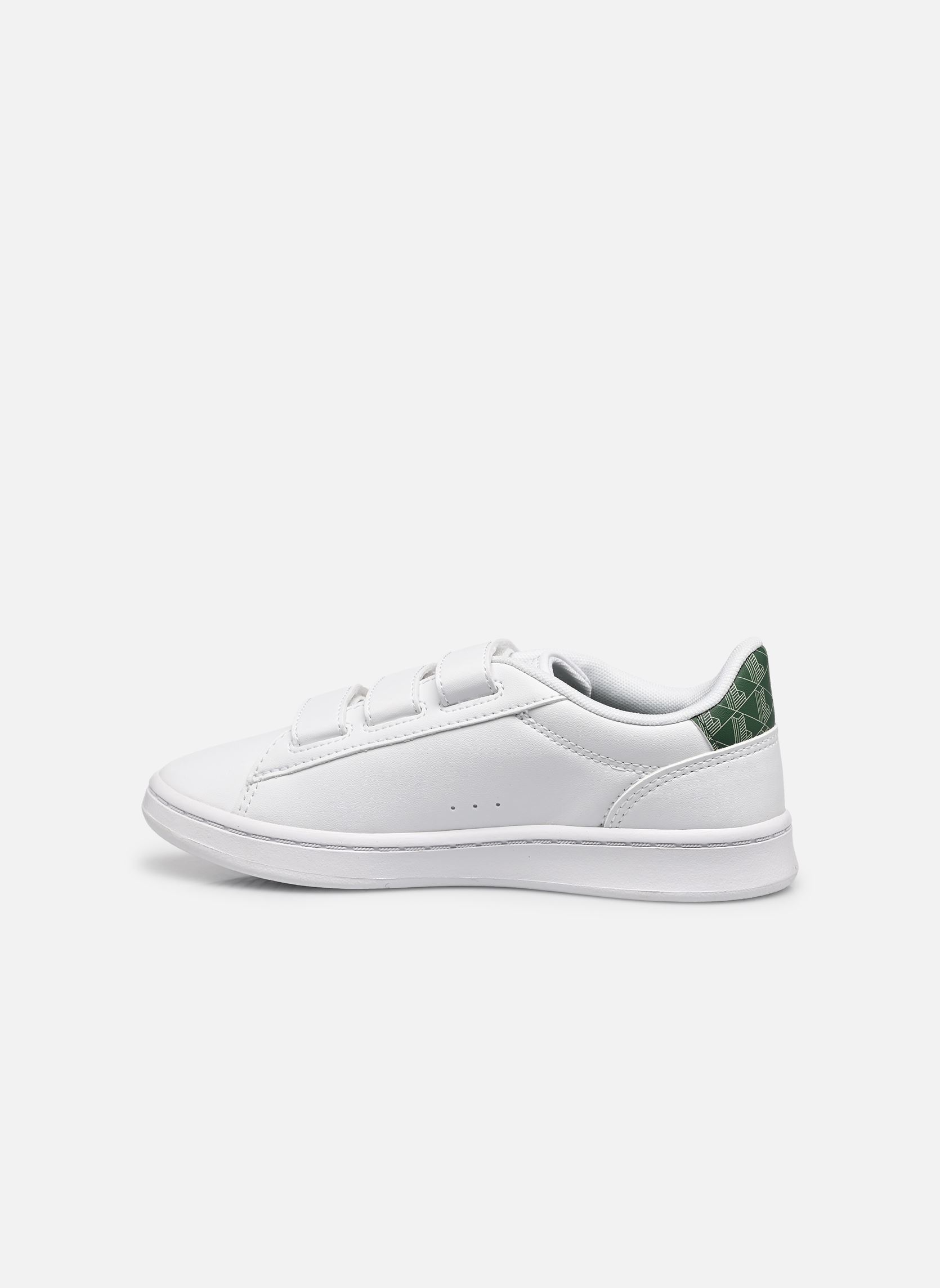 Baskets basses Carnaby Monogram SUC blanc Lacoste Baskets basses Carnaby Monogram SUC blanc WHT/GRN