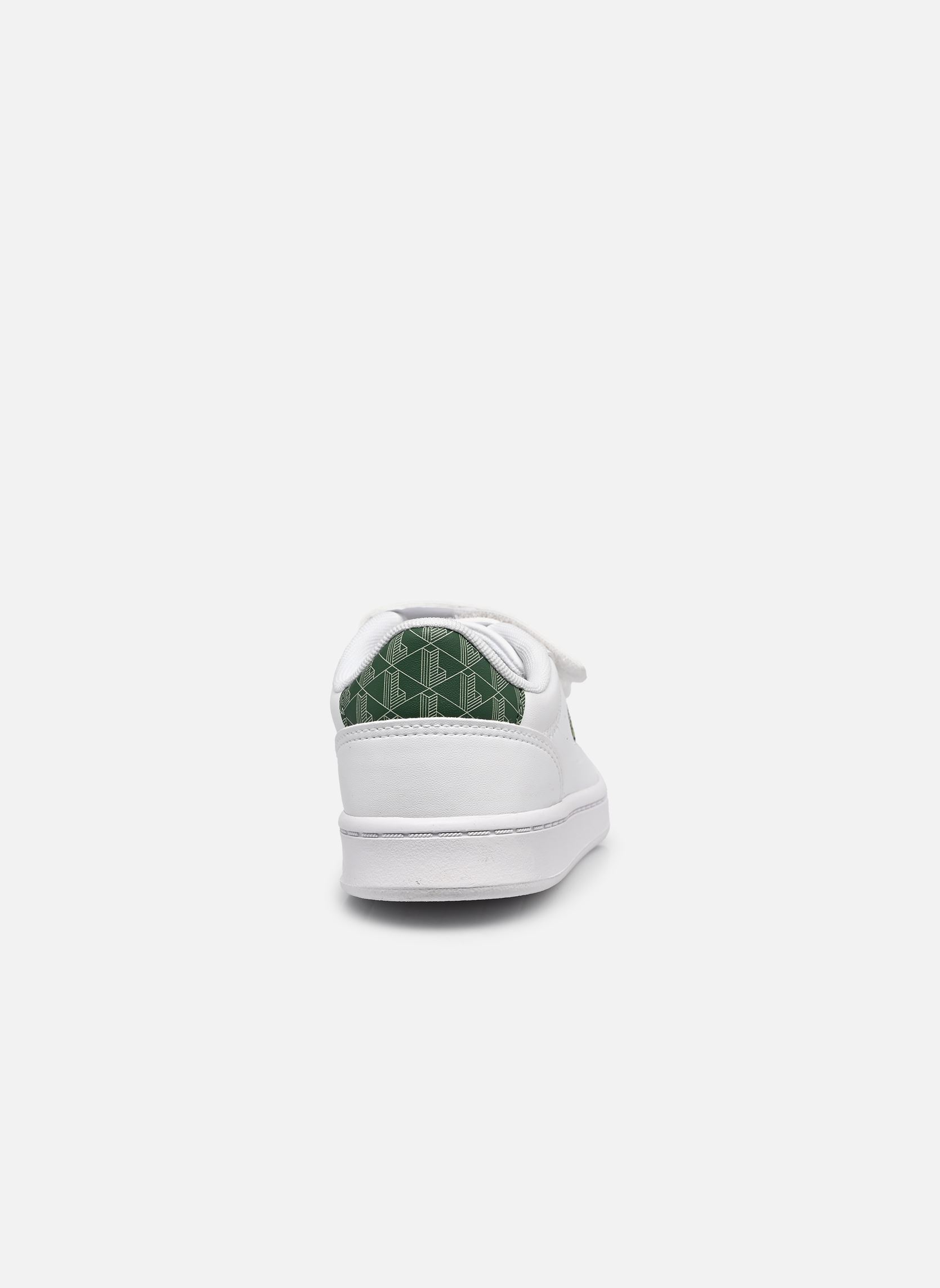 Baskets basses Carnaby Monogram SUC blanc Lacoste Baskets basses Carnaby Monogram SUC blanc WHT/GRN
