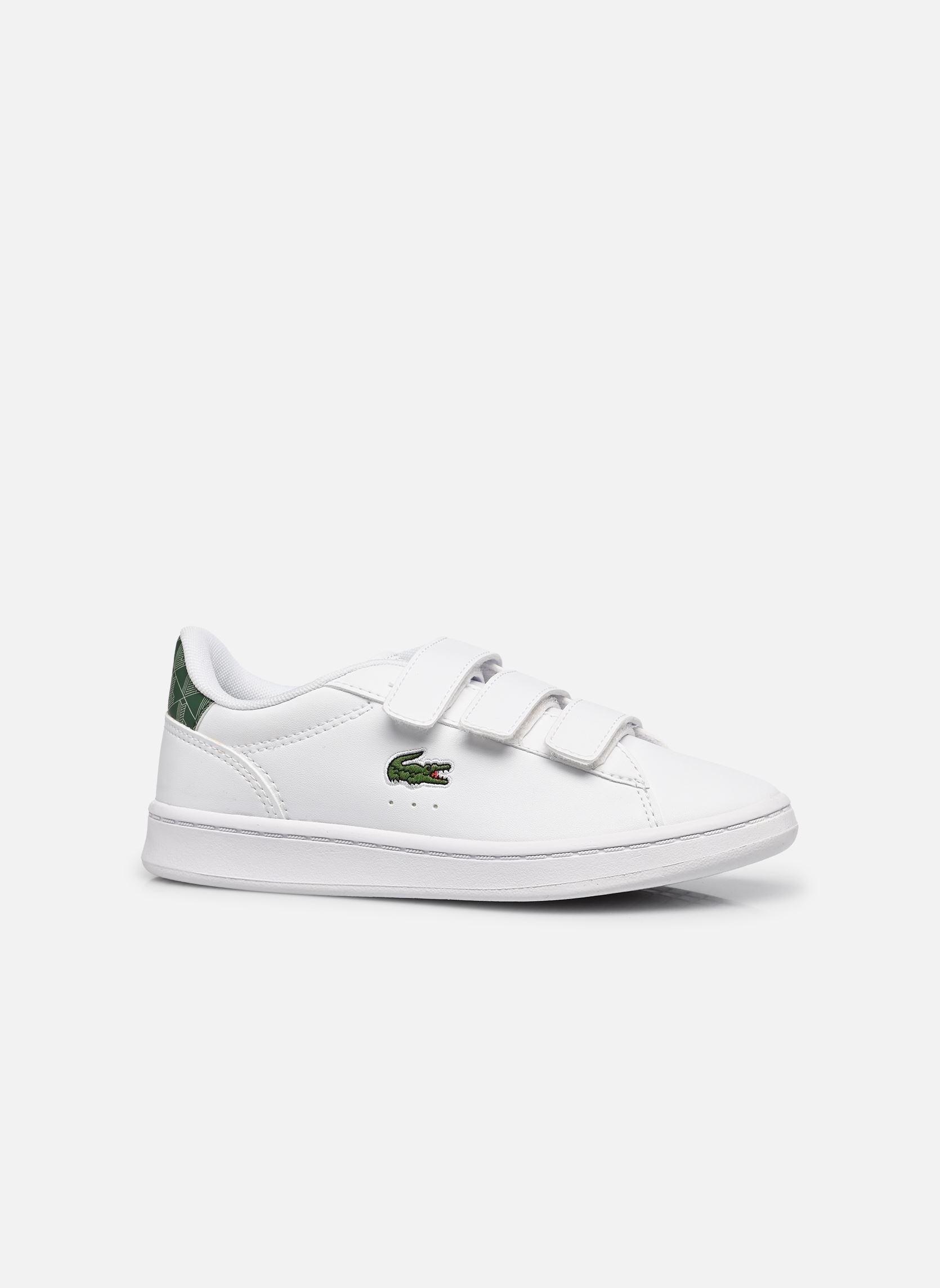Baskets basses Carnaby Monogram SUC blanc Lacoste Baskets basses Carnaby Monogram SUC blanc WHT/GRN