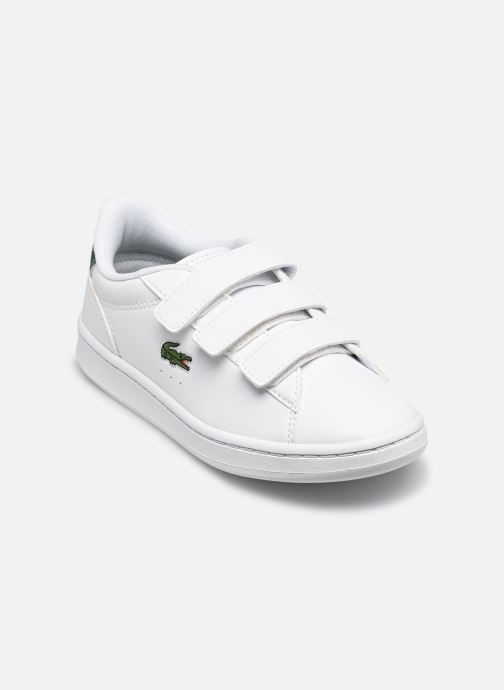 Lacoste Baskets basses Carnaby Monogram SUC blanc