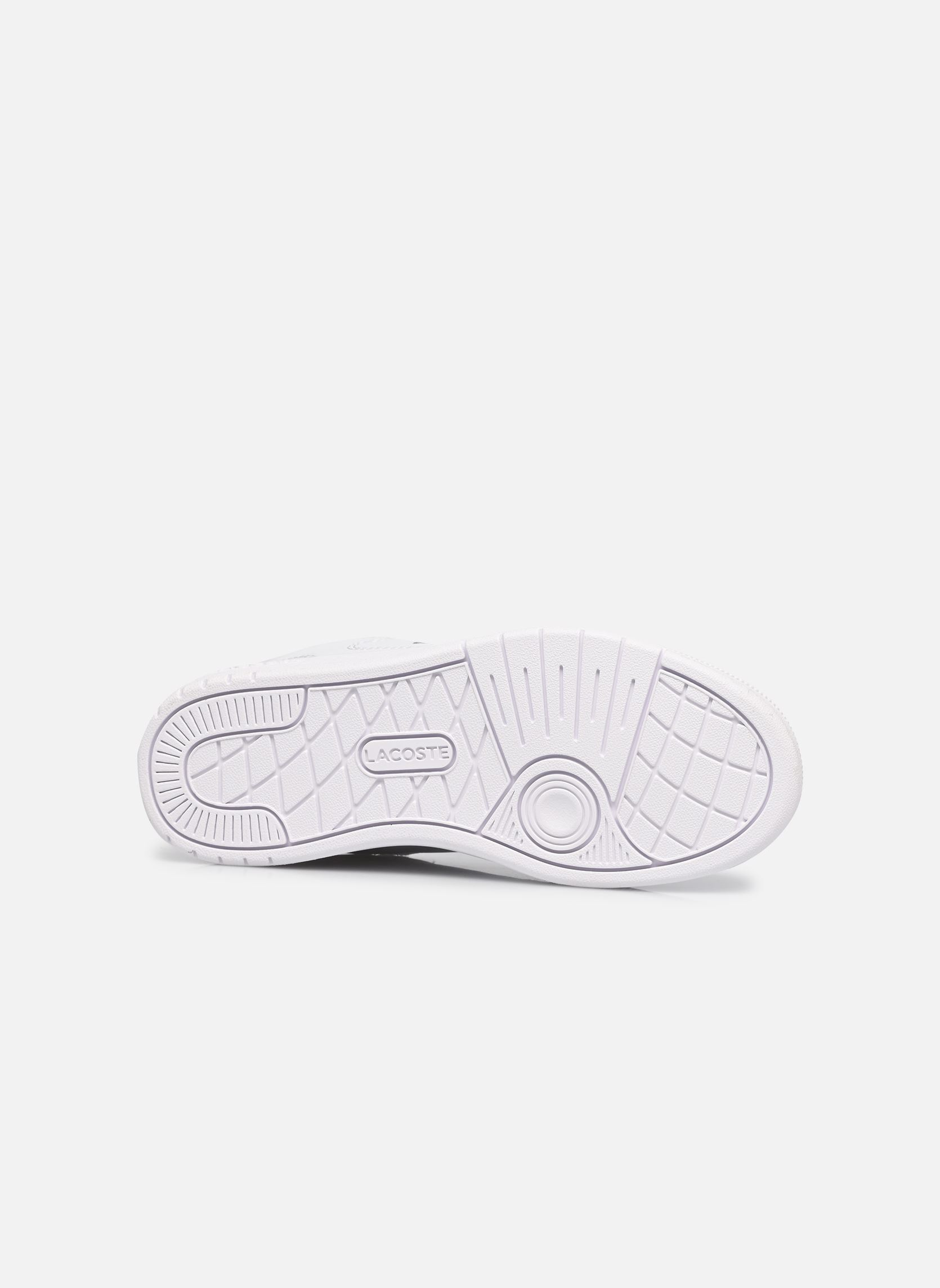 Niedrige Sneaker Court Ace SUC weiß Lacoste Niedrige Sneaker Court Ace SUC weiß WHT/BURG