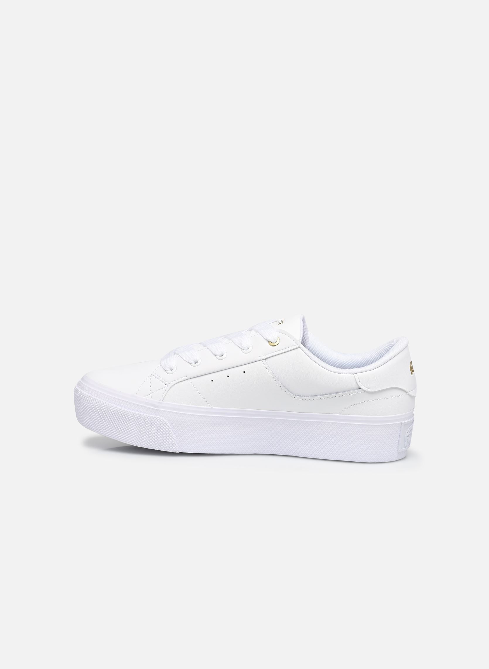 Baskets basses Ziane Platform femme blanc Lacoste Baskets basses Ziane Platform femme blanc WHT/GLD