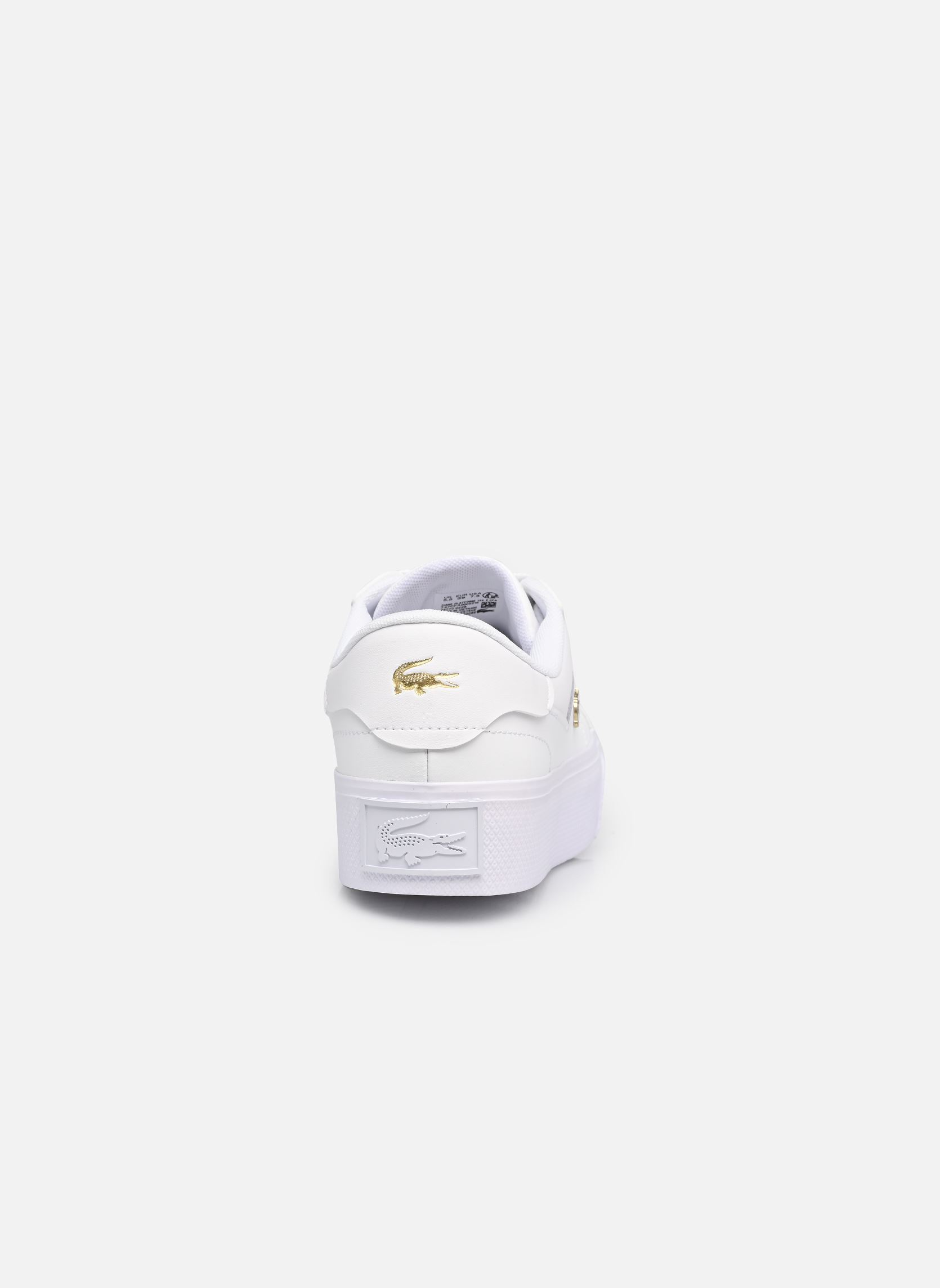 Baskets basses Ziane Platform femme blanc Lacoste Baskets basses Ziane Platform femme blanc WHT/GLD