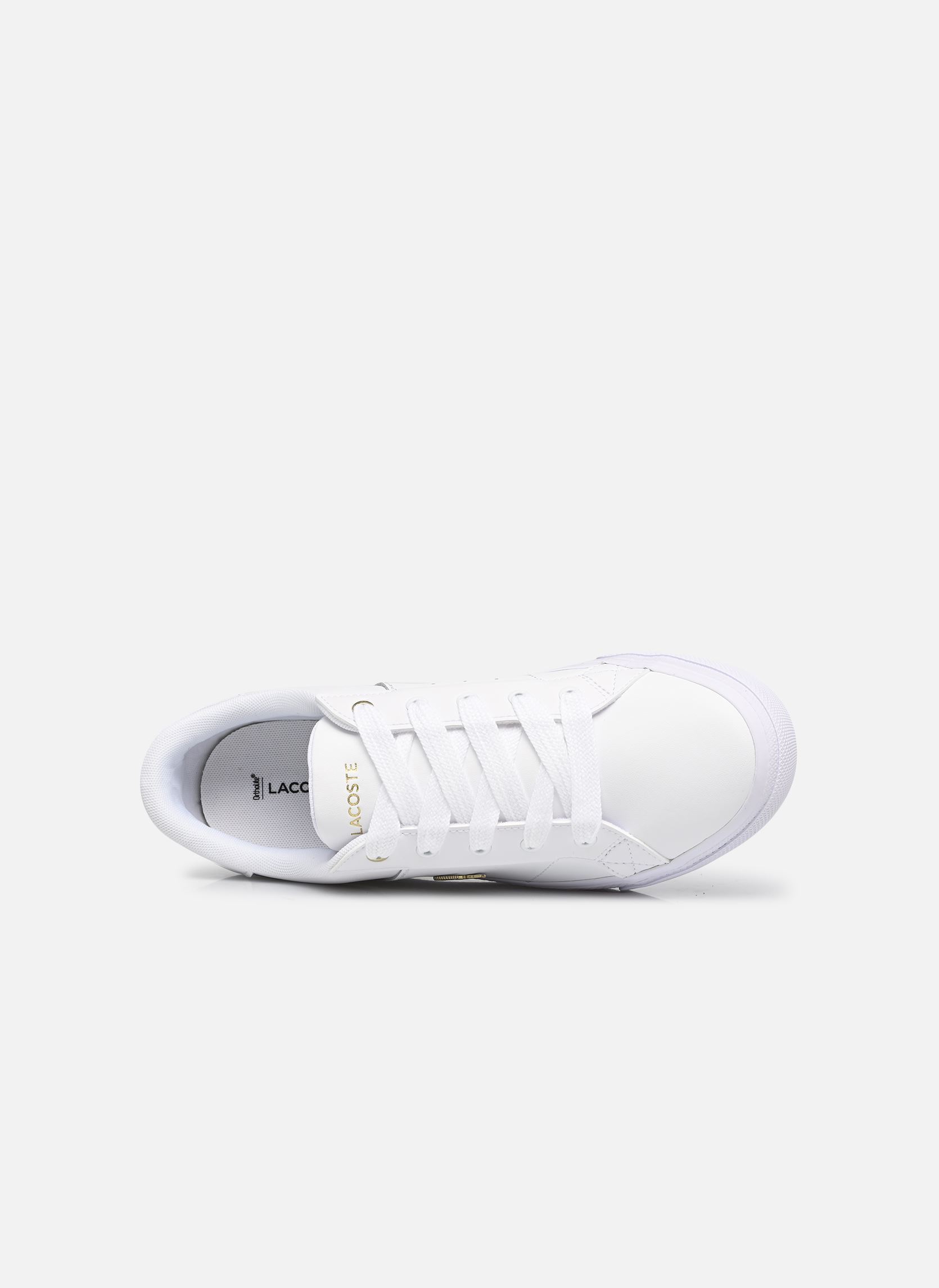 Baskets basses Ziane Platform femme blanc Lacoste Baskets basses Ziane Platform femme blanc WHT/GLD