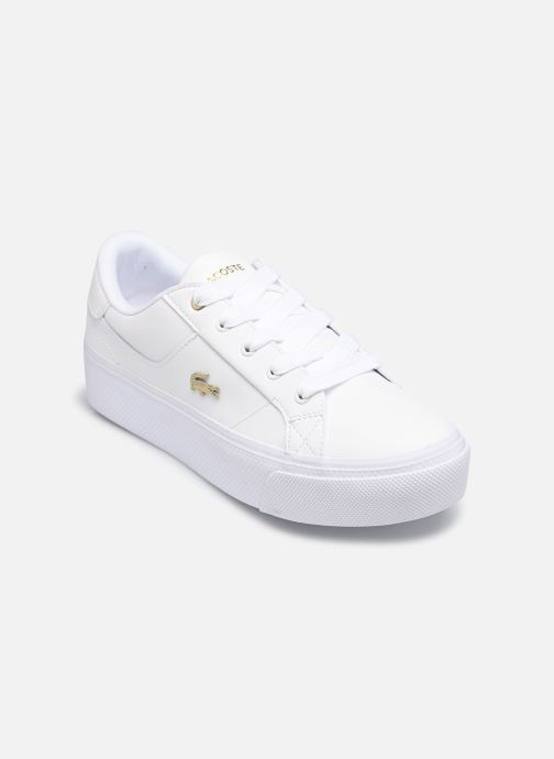 Lacoste Baskets basses Ziane Platform femme blanc