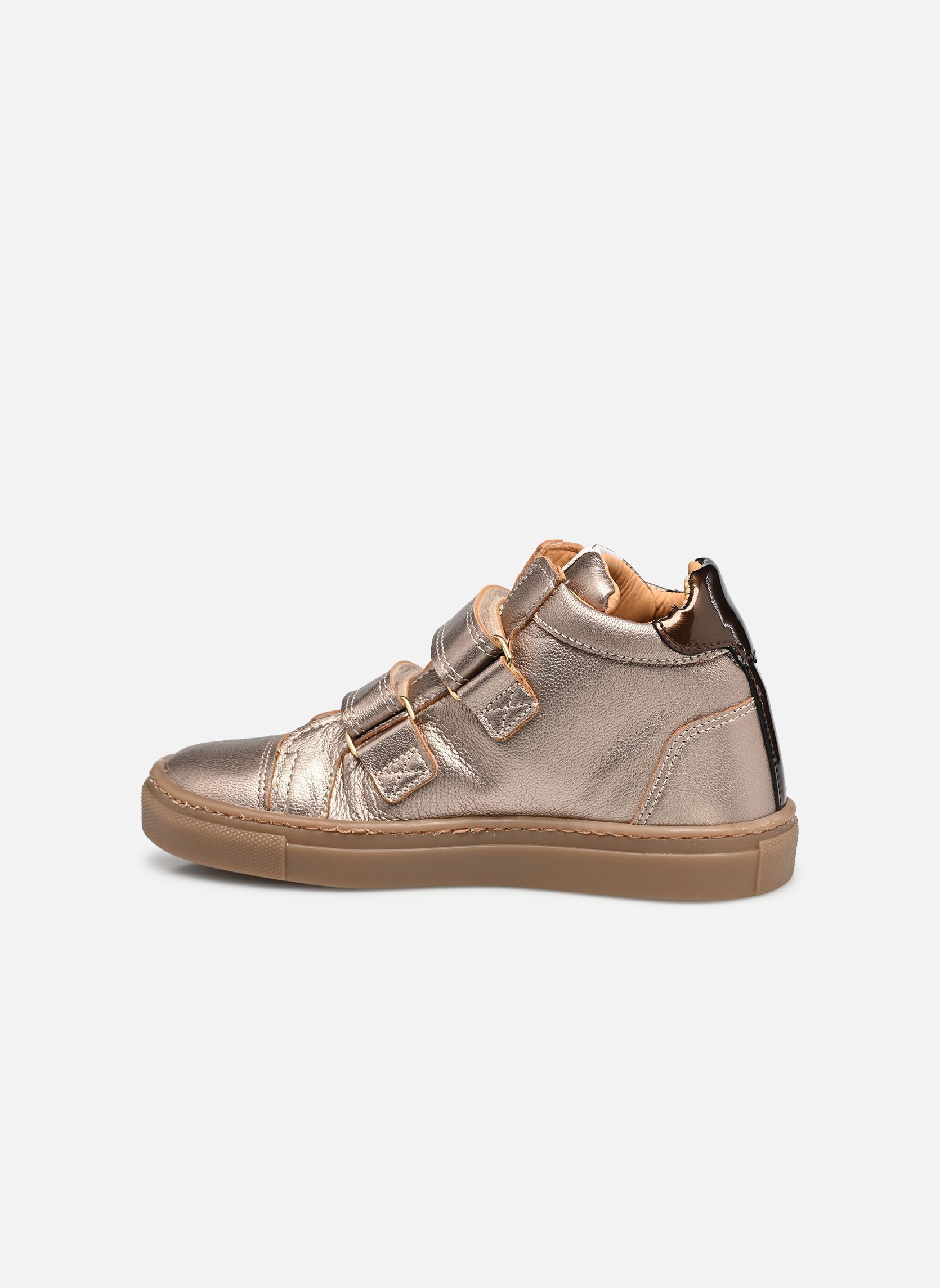 Baskets hautes Aliena Scratch fille or et bronze GBB Baskets hautes Aliena Scratch fille or et bronze VTV LAITON DPF/GABI