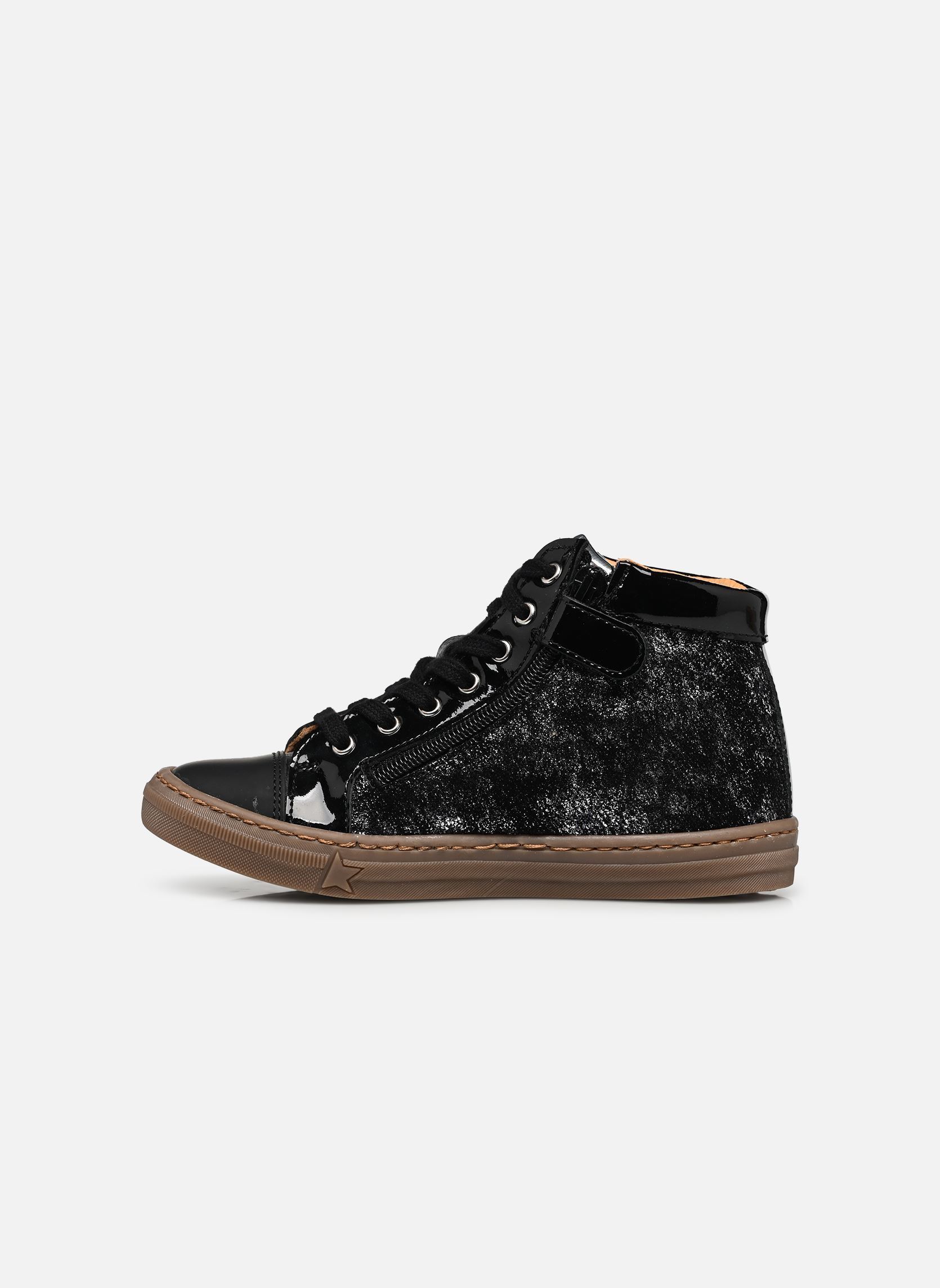 Knöchelhohe Sneaker Antonia mädchen schwarz GBB Knöchelhohe Sneaker Antonia mädchen schwarz CVN NOIR ARGENT DPF/DOLBY