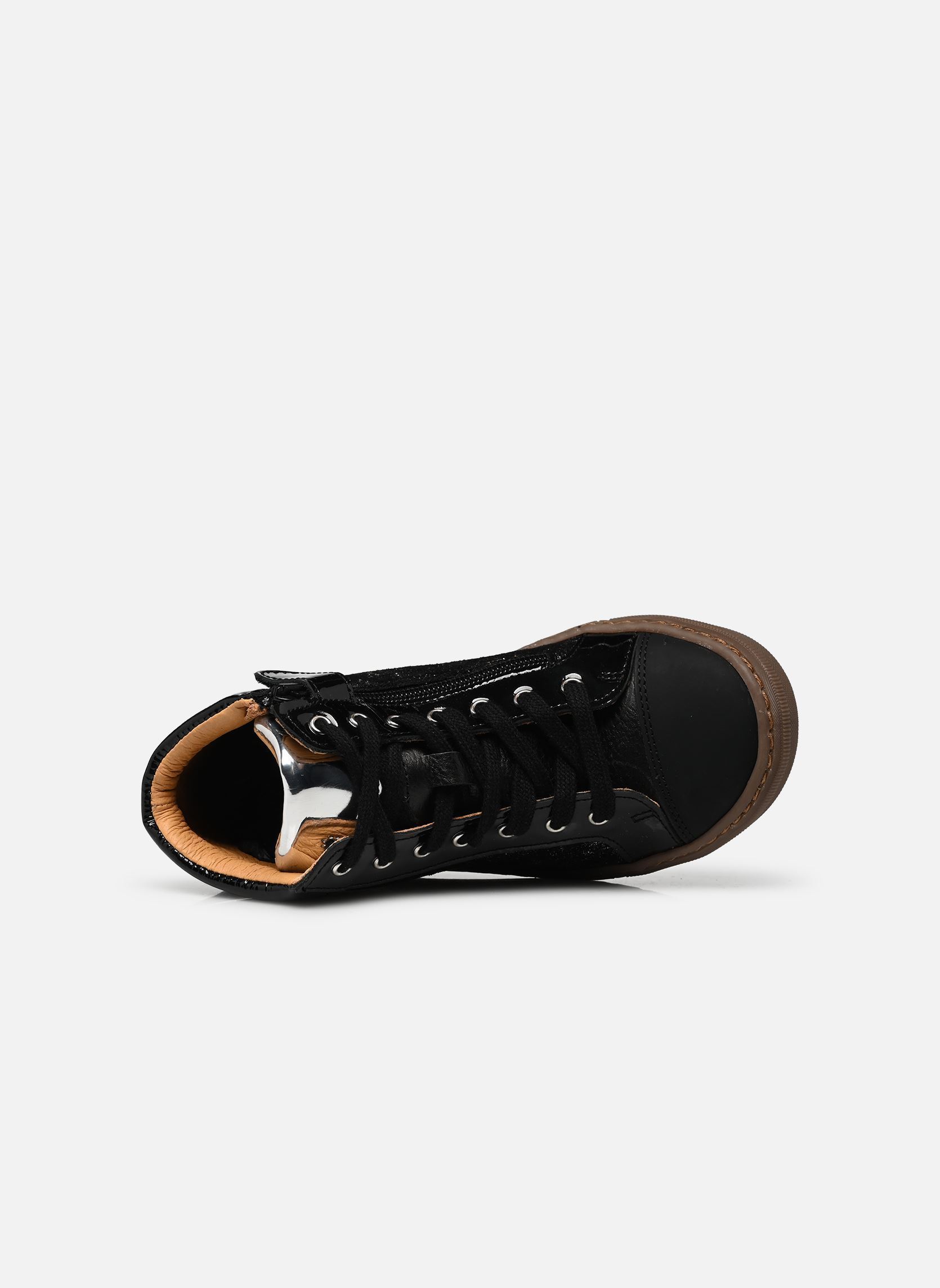 Knöchelhohe Sneaker Antonia mädchen schwarz GBB Knöchelhohe Sneaker Antonia mädchen schwarz CVN NOIR ARGENT DPF/DOLBY