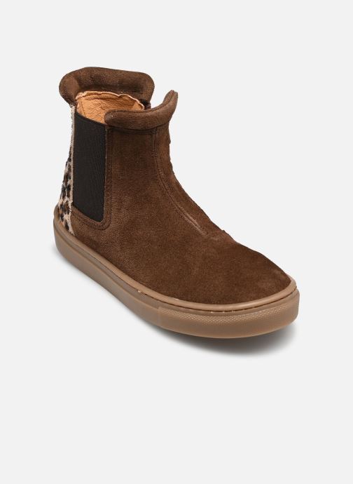 GBB Bottines Asa fille marron