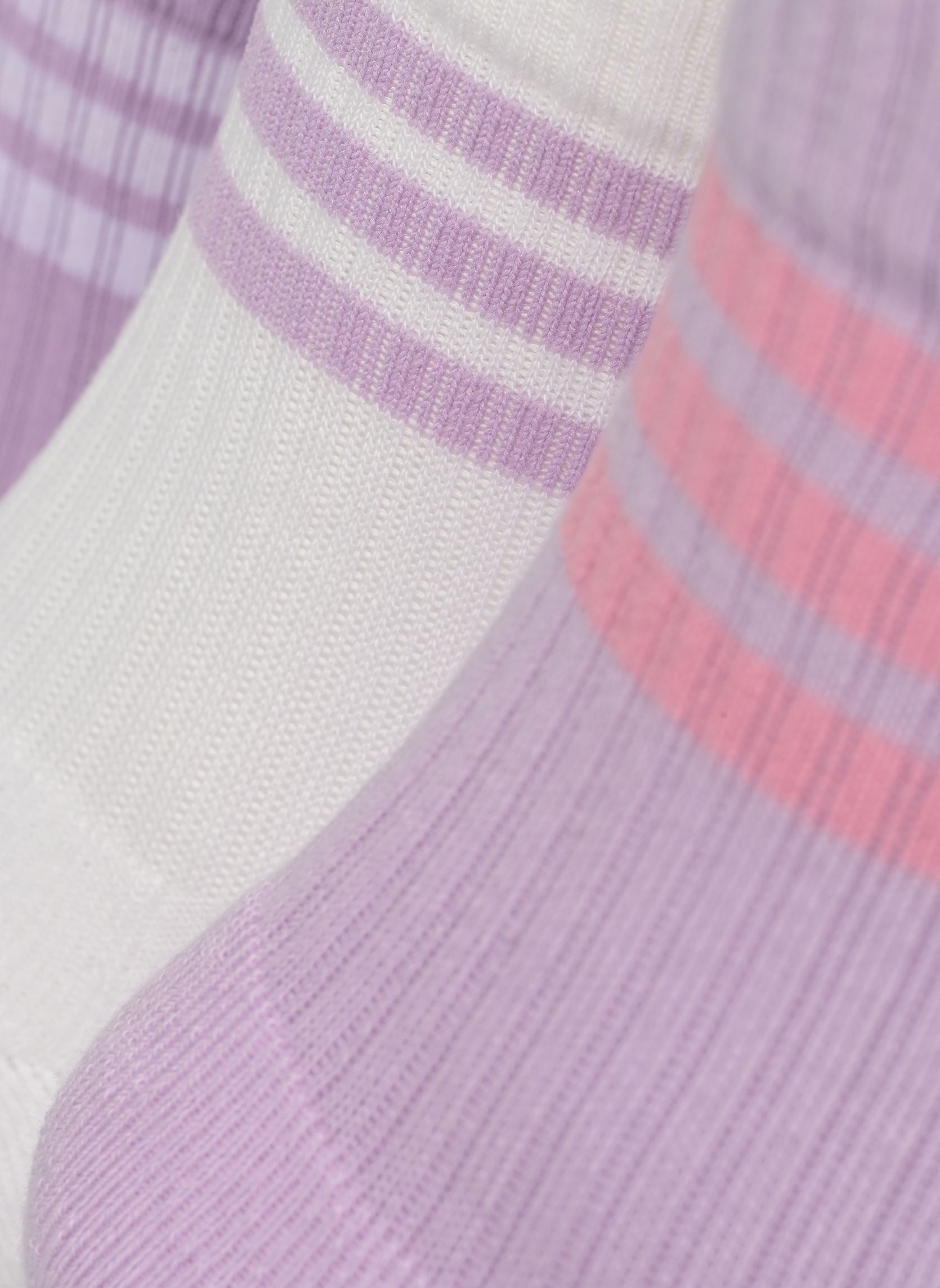 Chaussettes 3S KD C CRW 3P NEW violet adidas sportswear Chaussettes 3S KD C CRW 3P NEW violet POWDER PLUM
