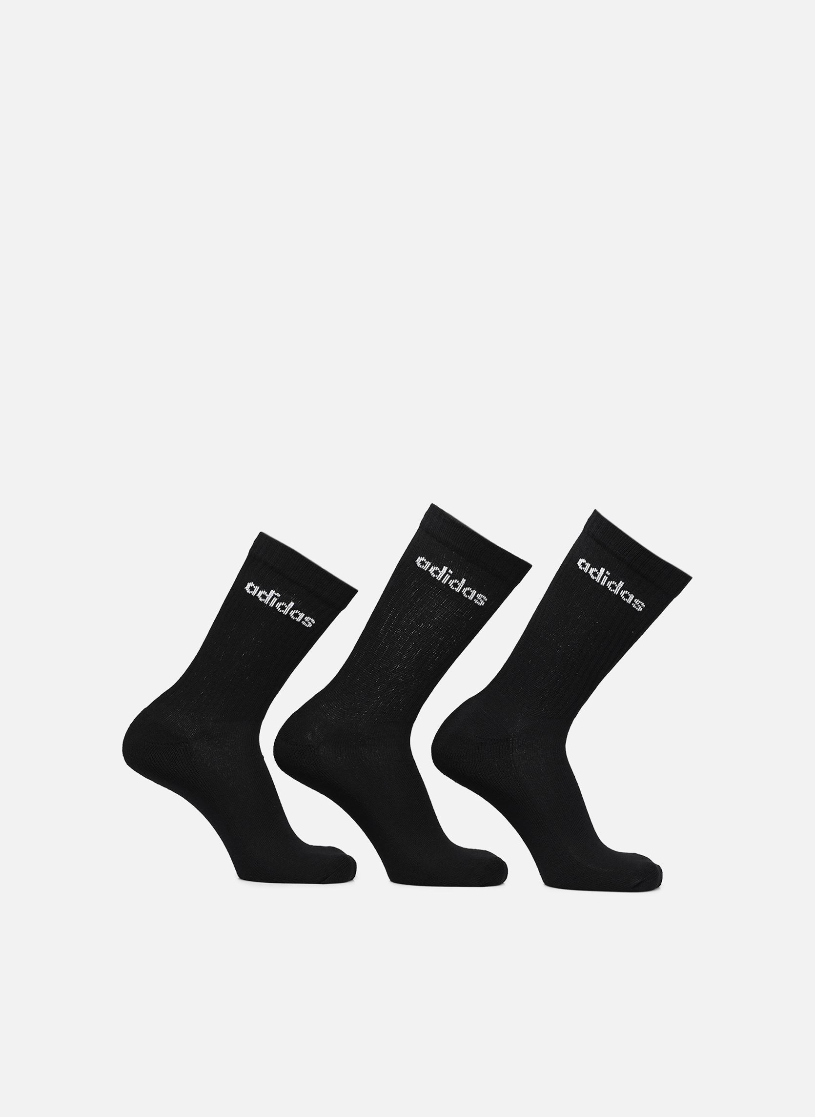 Chaussettes C Lin Crew 3P NEW noir adidas sportswear Chaussettes C Lin Crew 3P NEW noir BLACK/WHITE