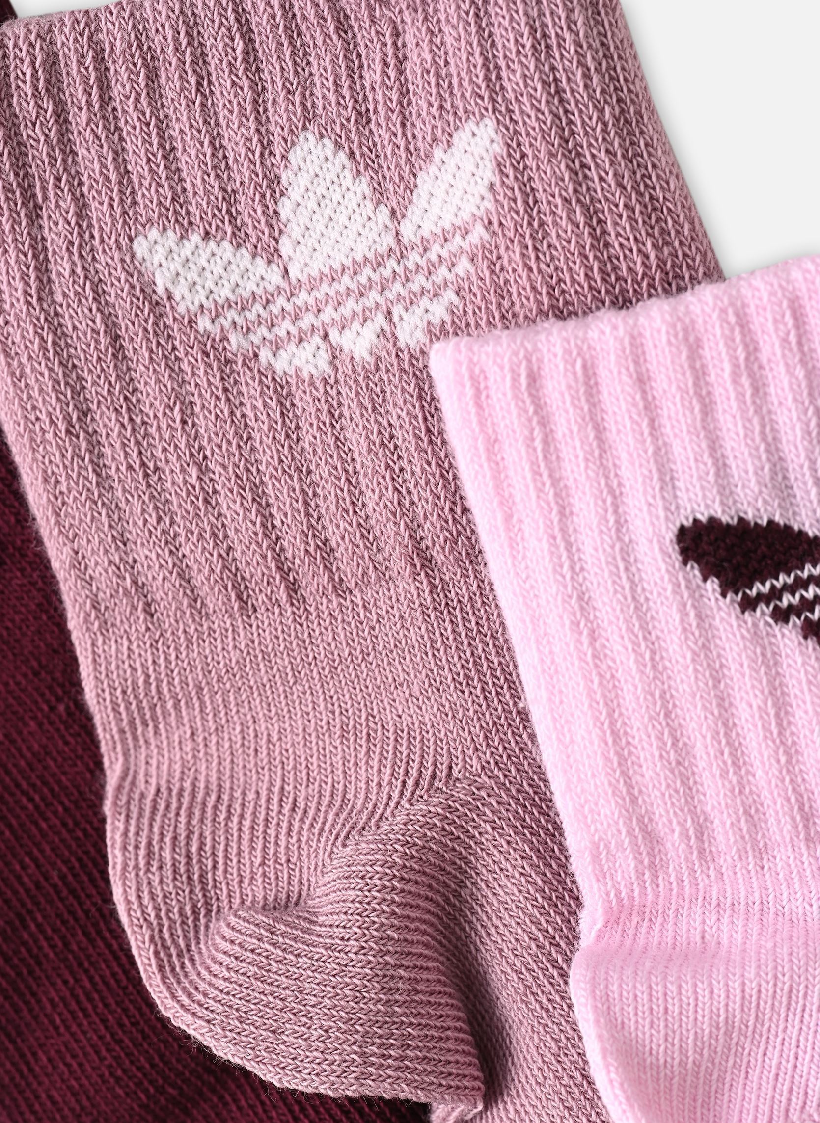 Chaussettes KIDS SOCK 6PP NEW marron adidas originals Chaussettes KIDS SOCK 6PP NEW marron MAROON